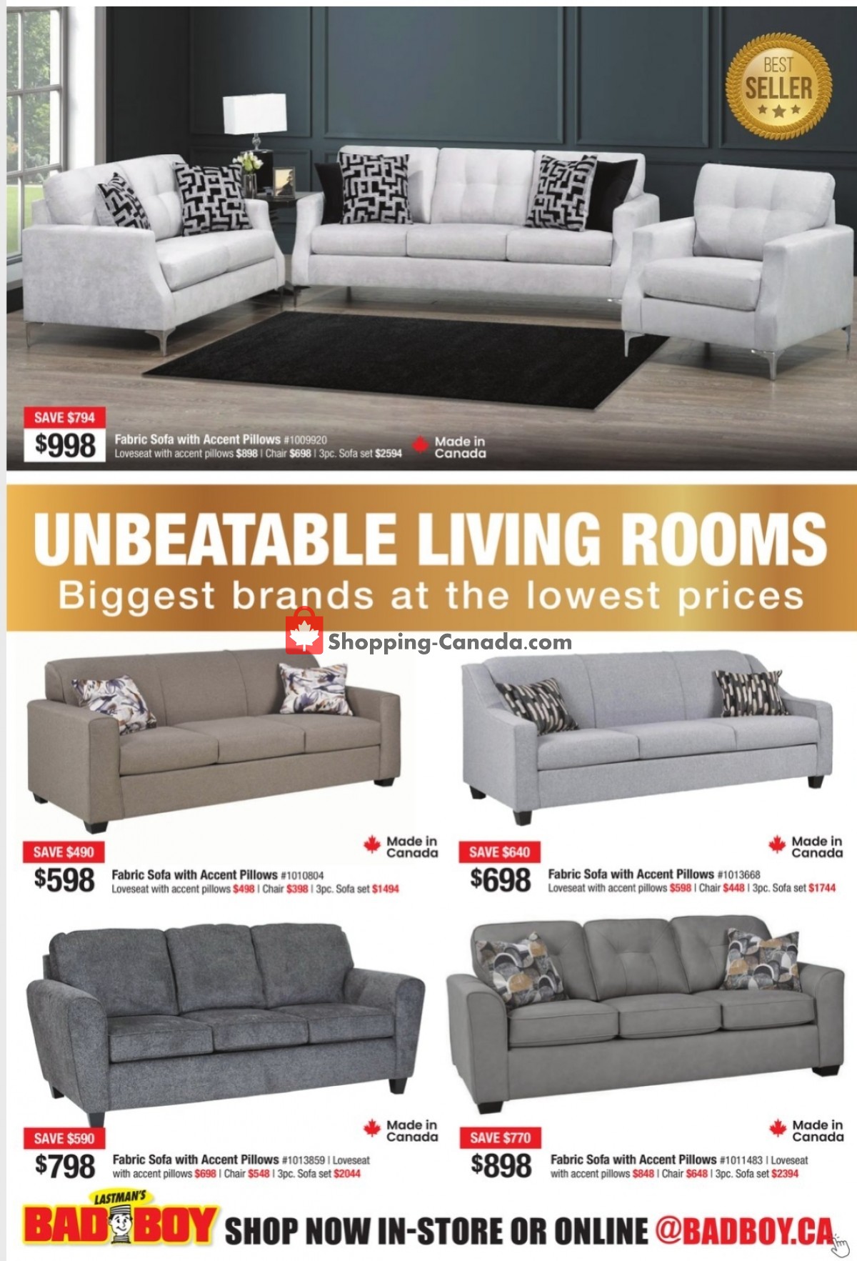 Lastman's Bad Boy flyer from Thursday October 5, 2023 to Wednesday November 1, 2023 - page 3