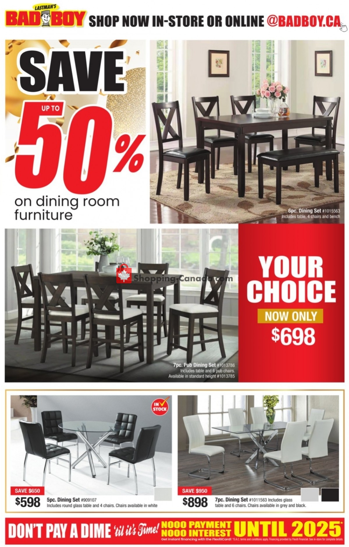 Lastman's Bad Boy flyer from Thursday October 5, 2023 to Wednesday November 1, 2023 - page 8