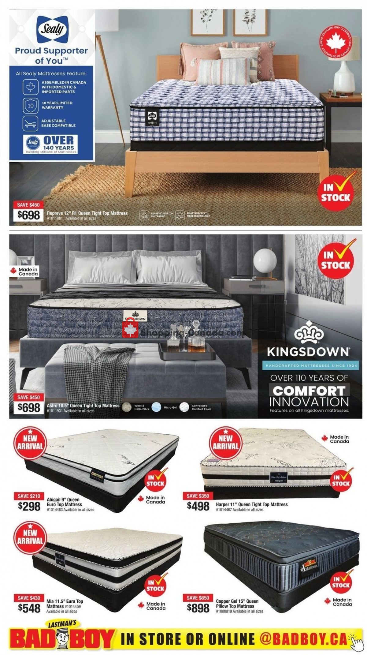 Lastman's Bad Boy flyer from Thursday April 27, 2023 to Wednesday May 24, 2023 - page 6