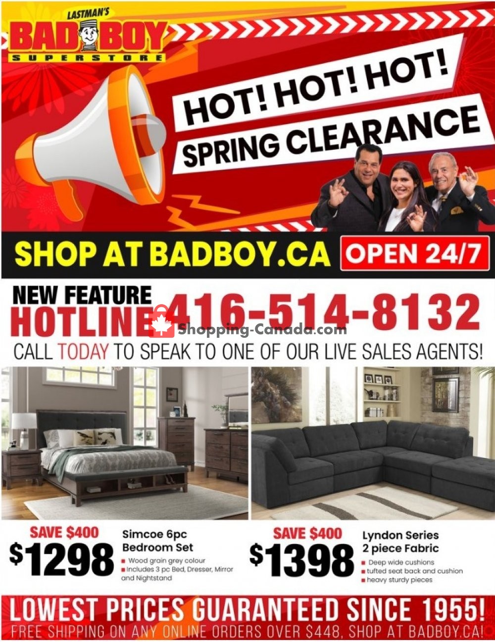Lastman's Bad Boy flyer from Thursday April 23, 2020 to Wednesday May 13, 2020 - page 1
