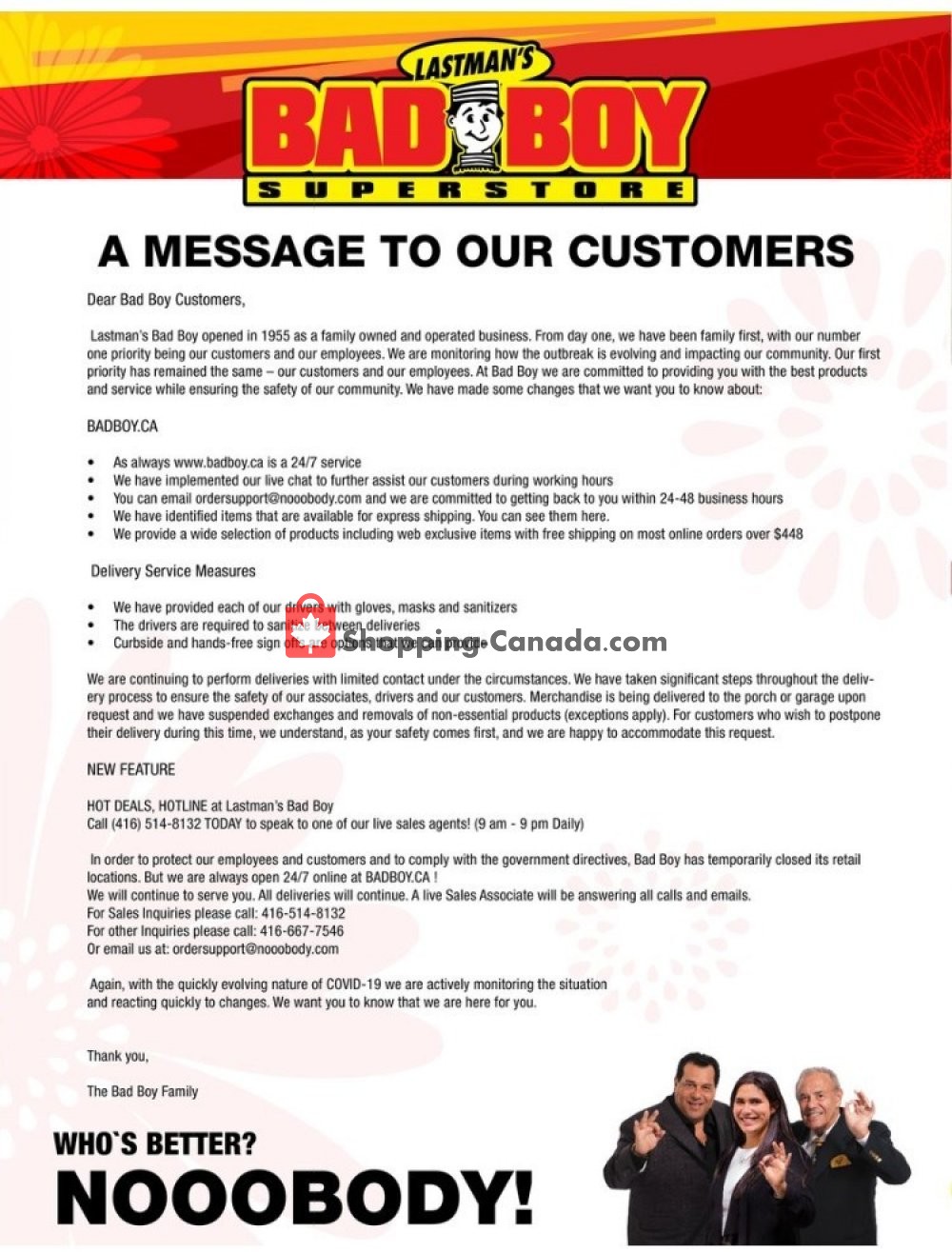 Lastman's Bad Boy flyer from Thursday April 23, 2020 to Wednesday May 13, 2020 - page 7