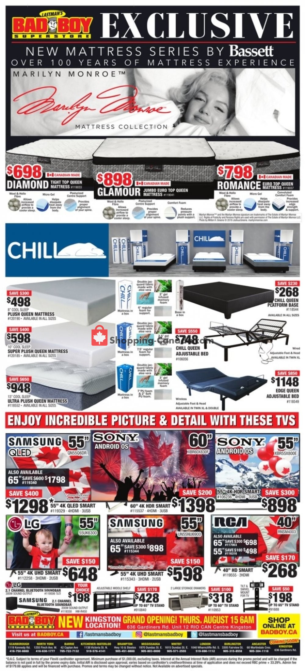 Lastman's Bad Boy flyer from Thursday June 20, 2019 to Wednesday July 3, 2019 - page 9