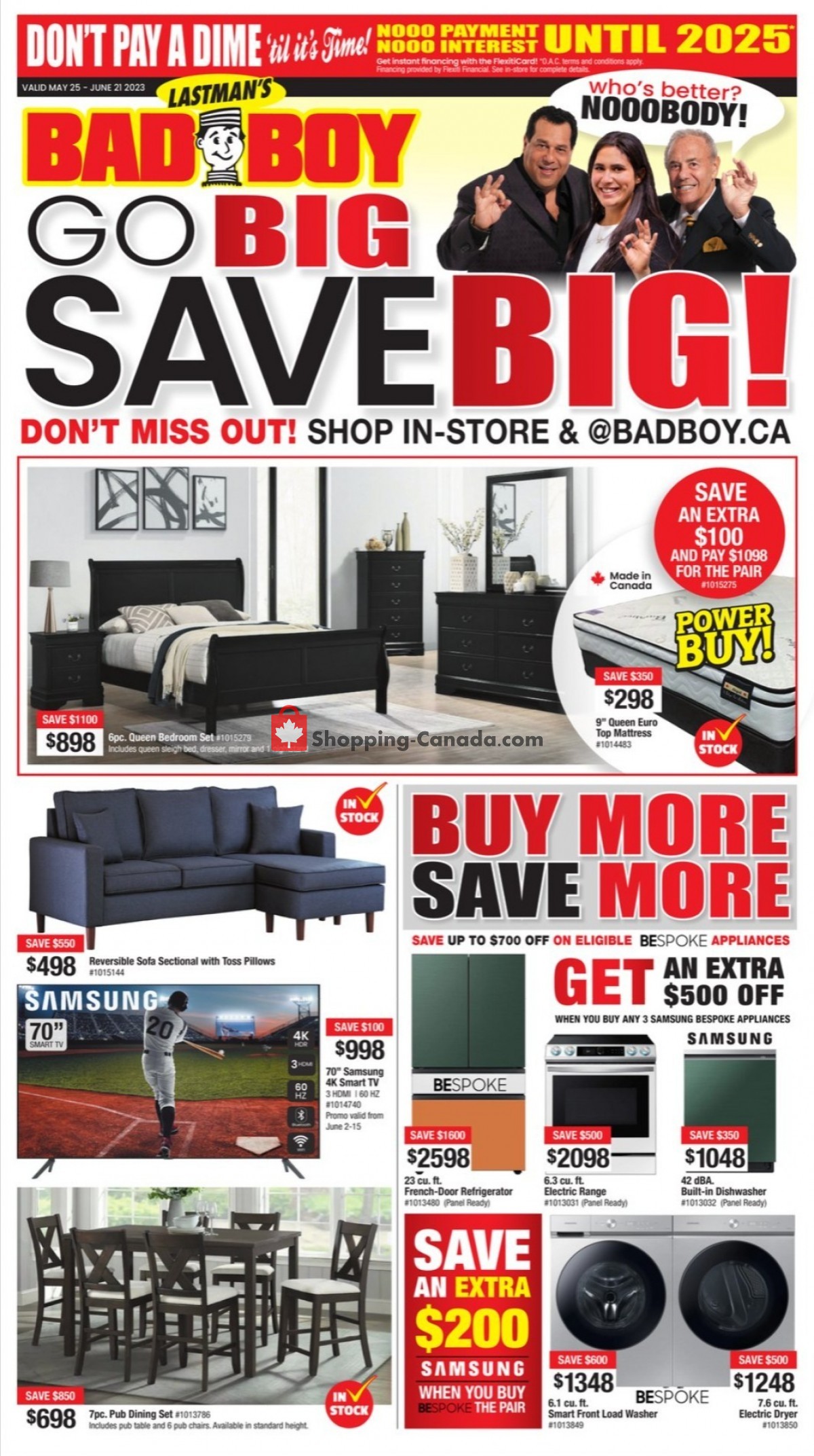 Lastman's Bad Boy flyer from Thursday May 25, 2023 to Wednesday June 21, 2023 - page 2