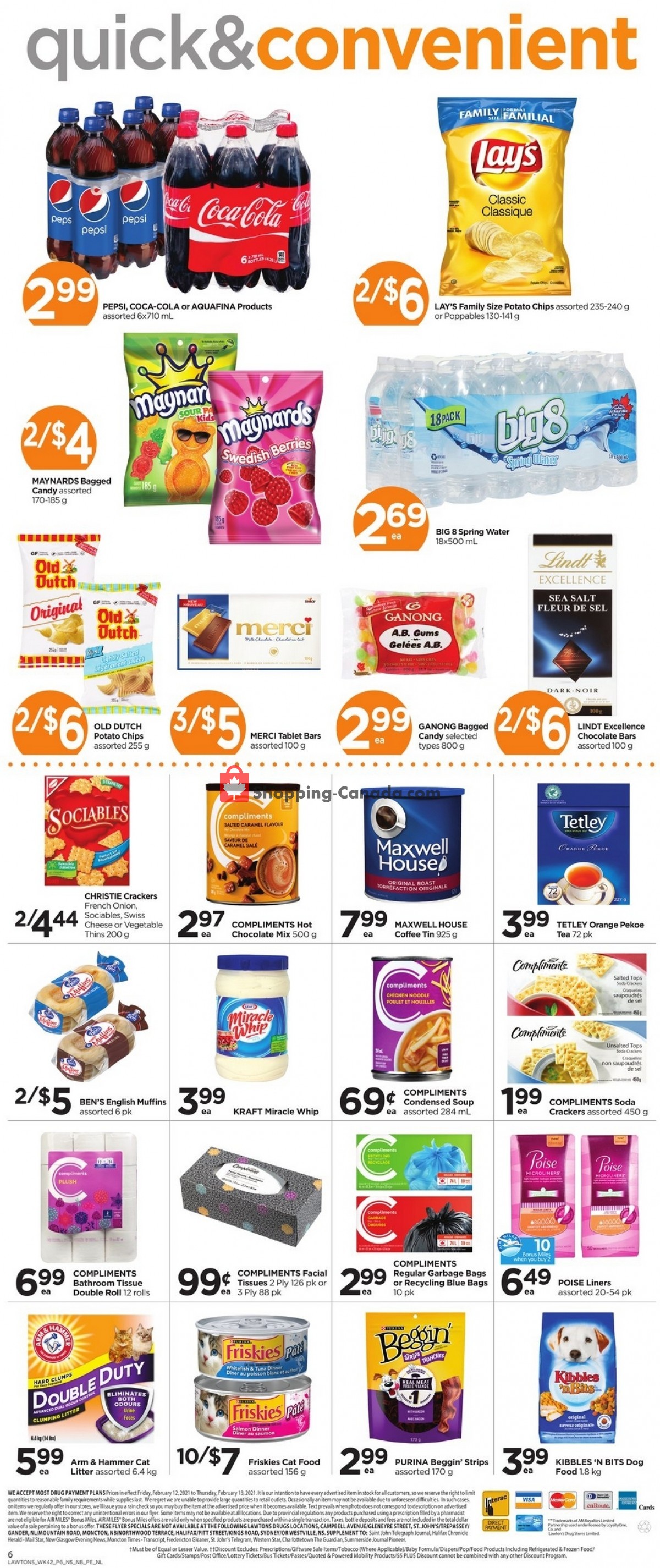 Lawtons Drugs flyer from Friday February 12, 2021 to Thursday February 18, 2021 - page 6