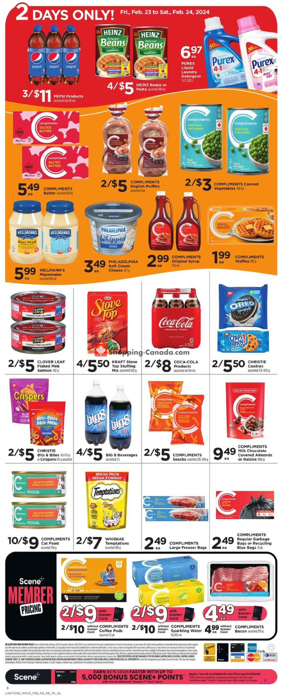 Lawtons Drugs flyer from Friday February 23, 2024 to Thursday February 29, 2024 - page 6
