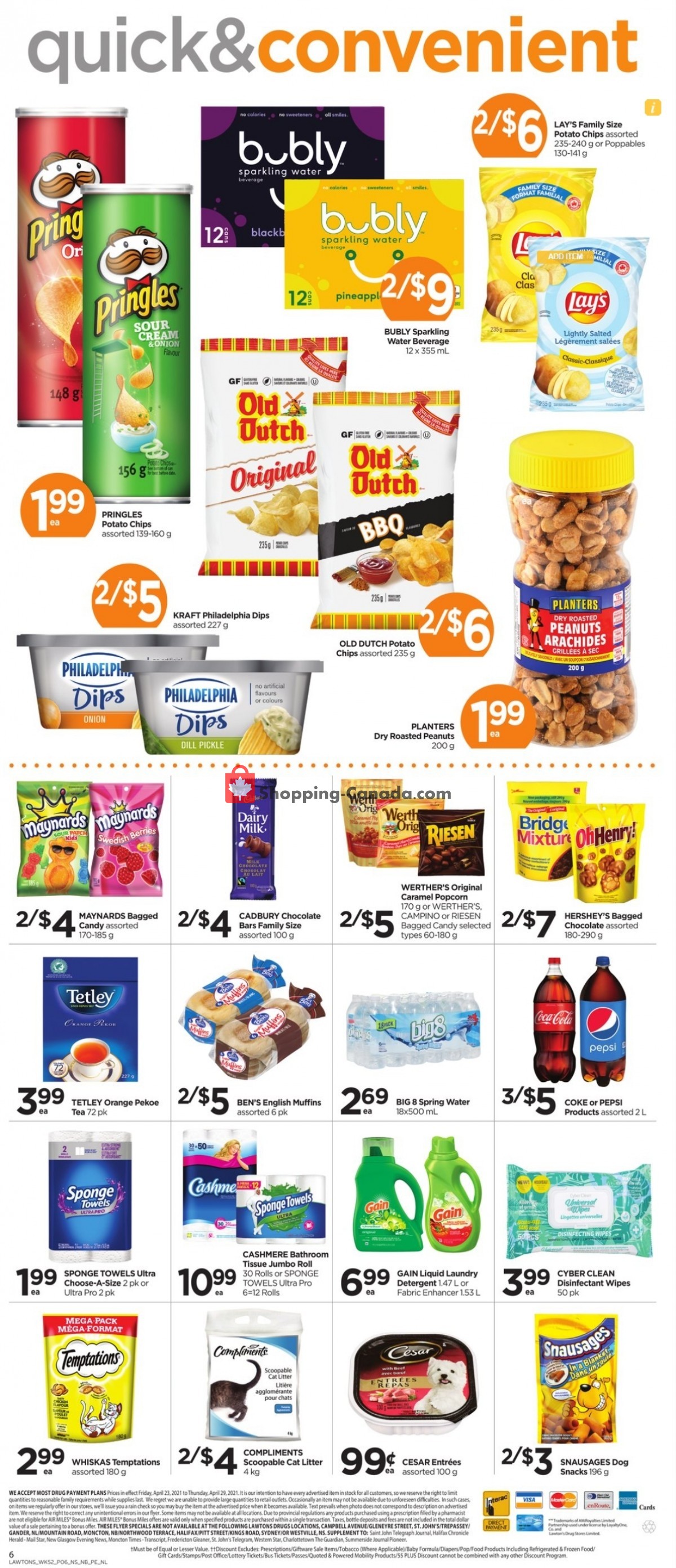 Lawtons Drugs flyer from Friday April 23, 2021 to Thursday April 29, 2021 - page 6