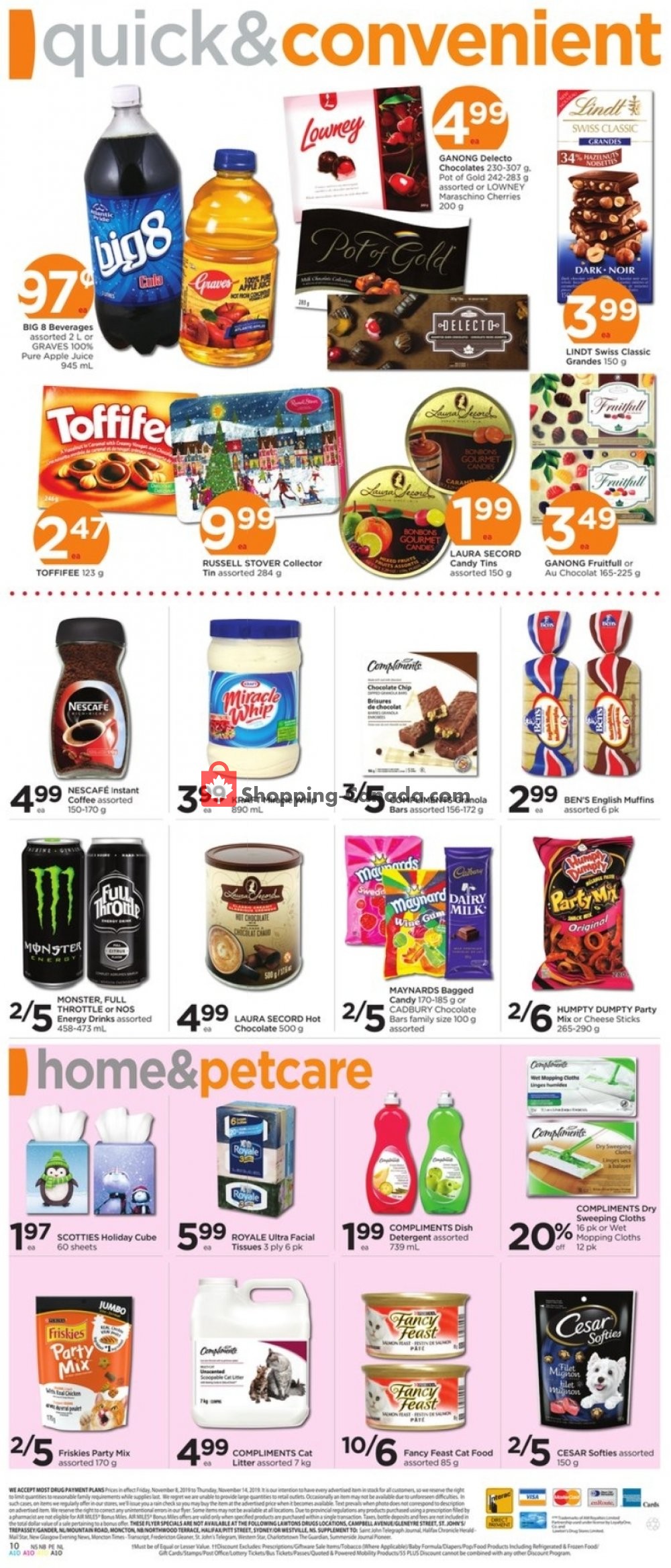 Lawtons Drugs flyer from Friday November 8, 2019 to Thursday November 14, 2019 - page 10
