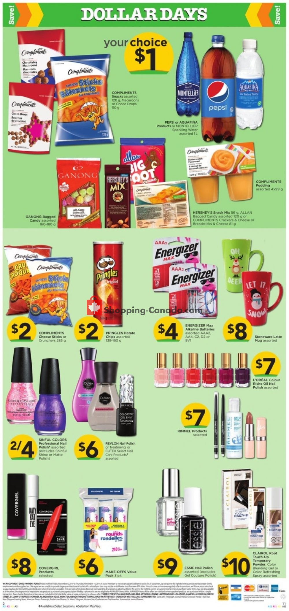 Lawtons Drugs flyer from Friday November 8, 2019 to Thursday November 14, 2019 - page 2