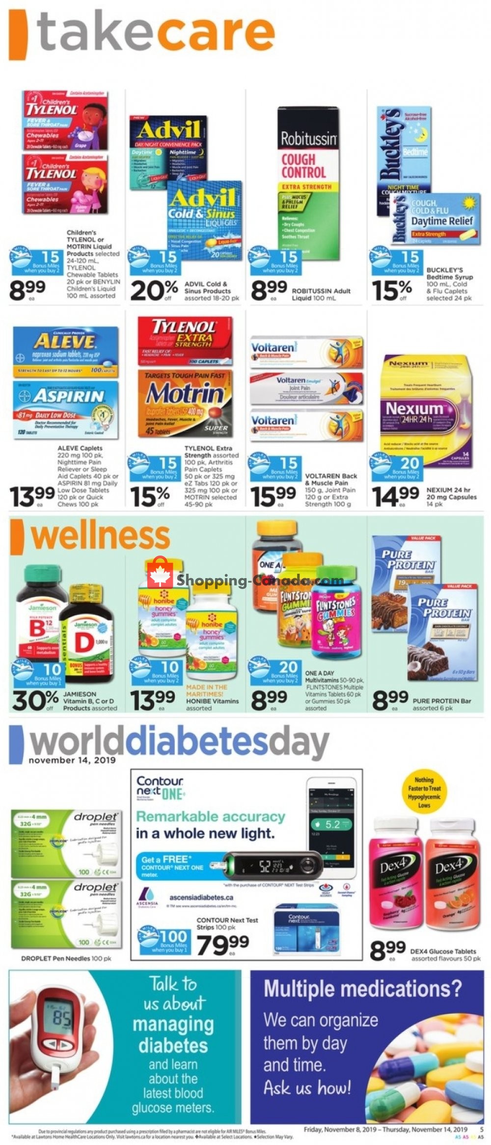 Lawtons Drugs flyer from Friday November 8, 2019 to Thursday November 14, 2019 - page 5