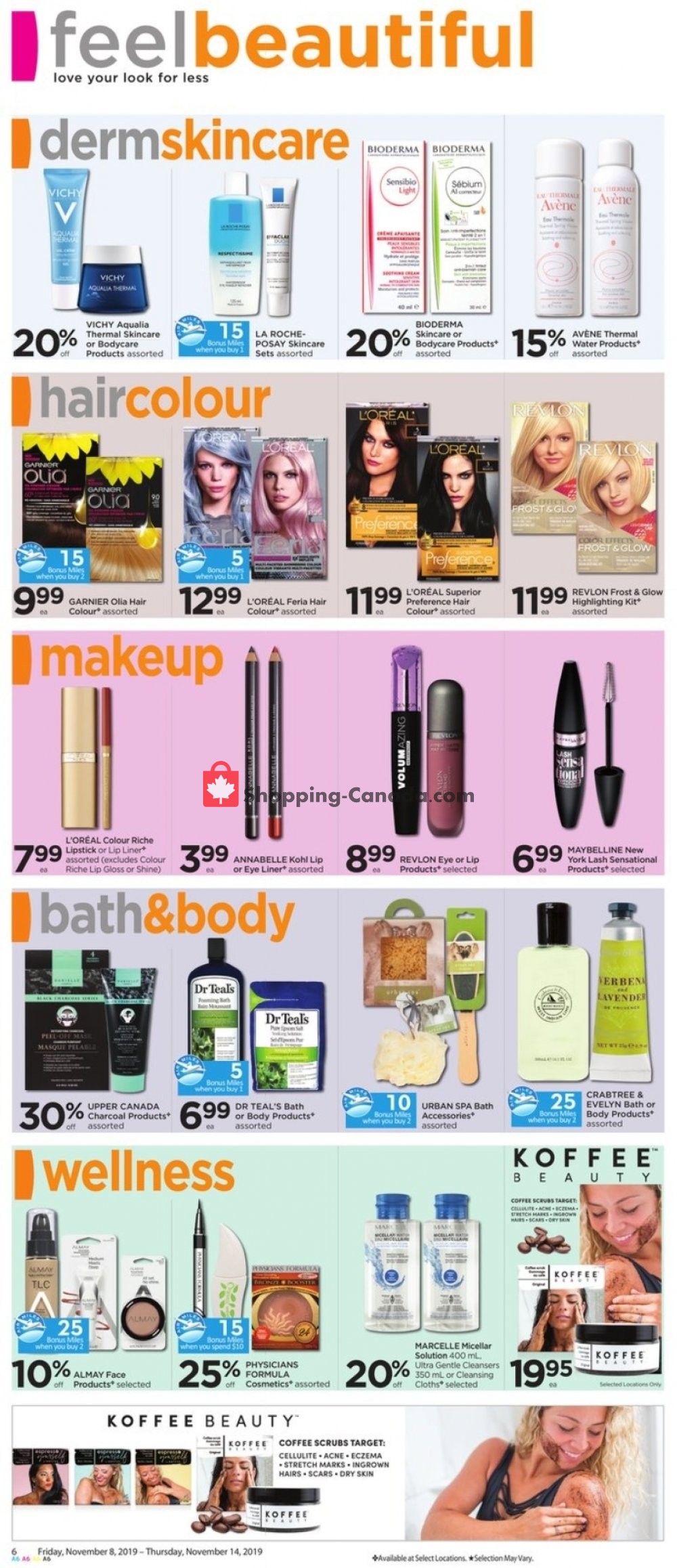 Lawtons Drugs flyer from Friday November 8, 2019 to Thursday November 14, 2019 - page 6