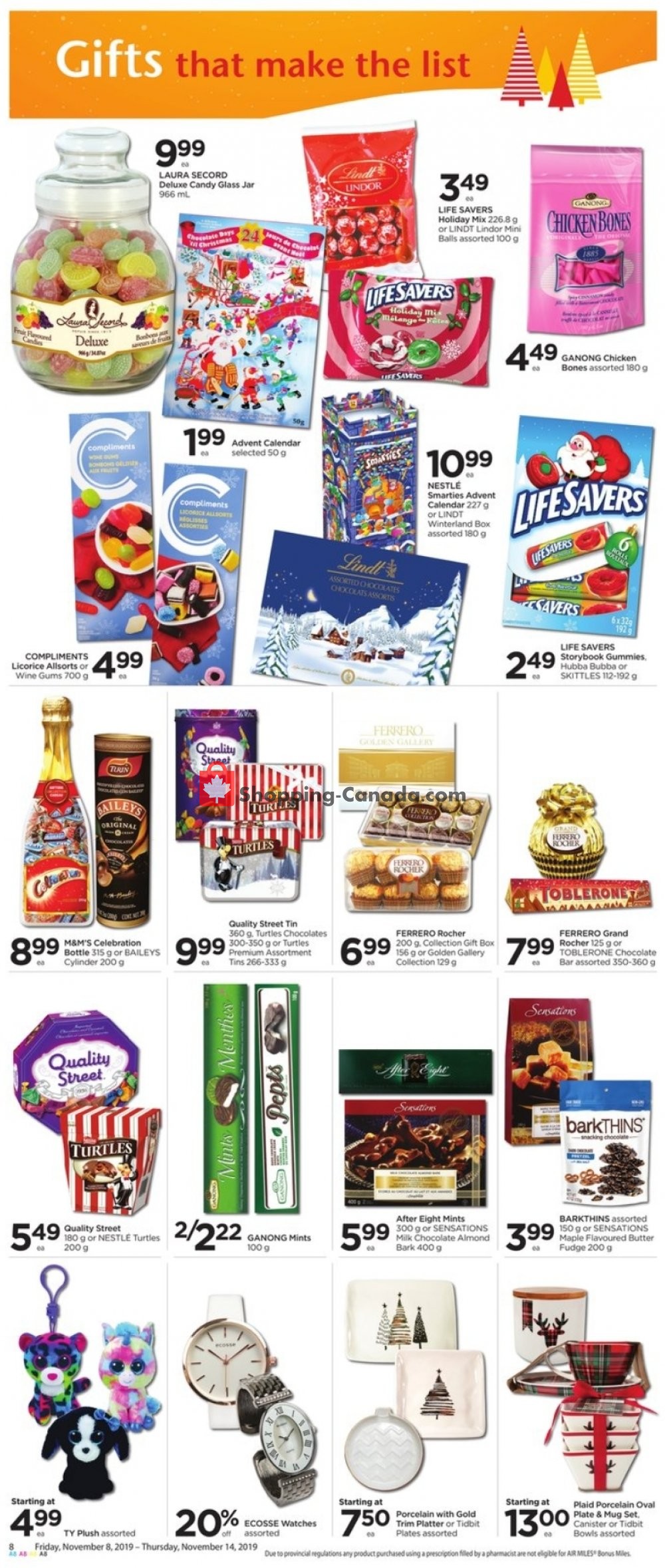 Lawtons Drugs flyer from Friday November 8, 2019 to Thursday November 14, 2019 - page 8