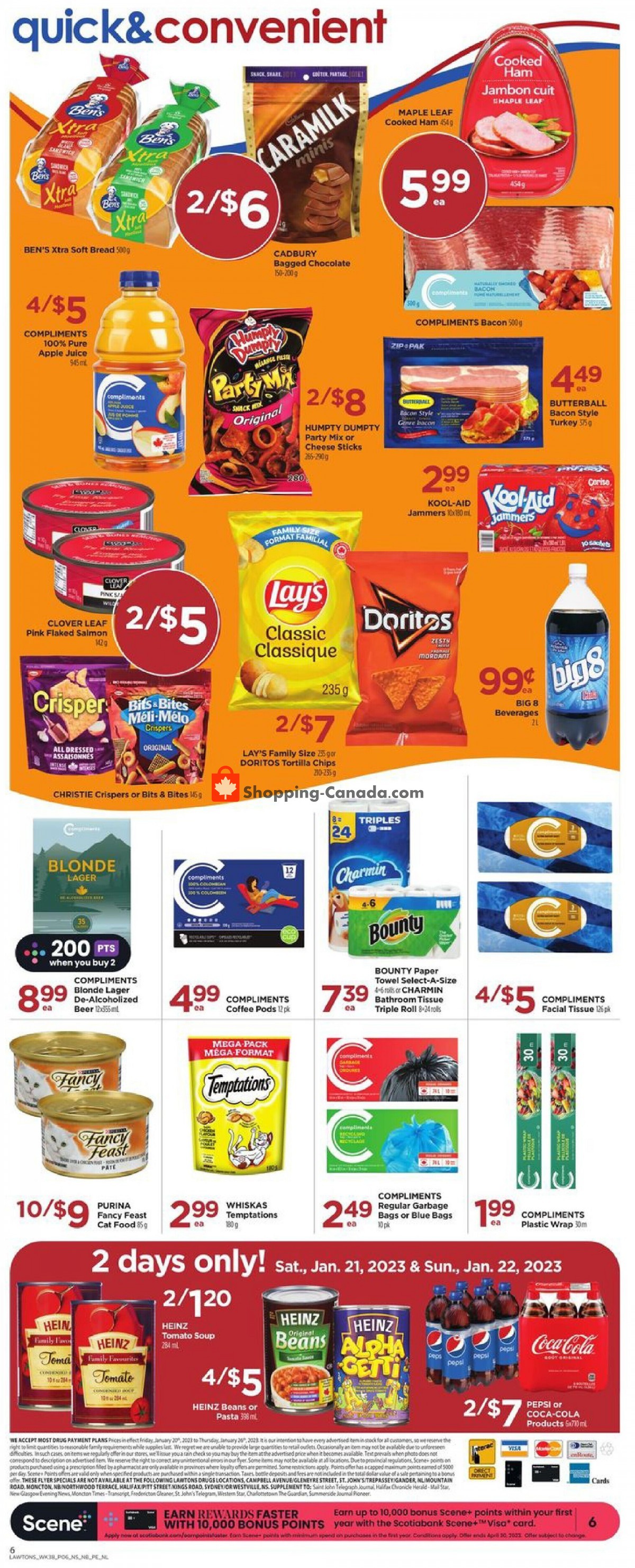 Lawtons Drugs flyer from Friday January 20, 2023 to Thursday January 26, 2023 - page 6