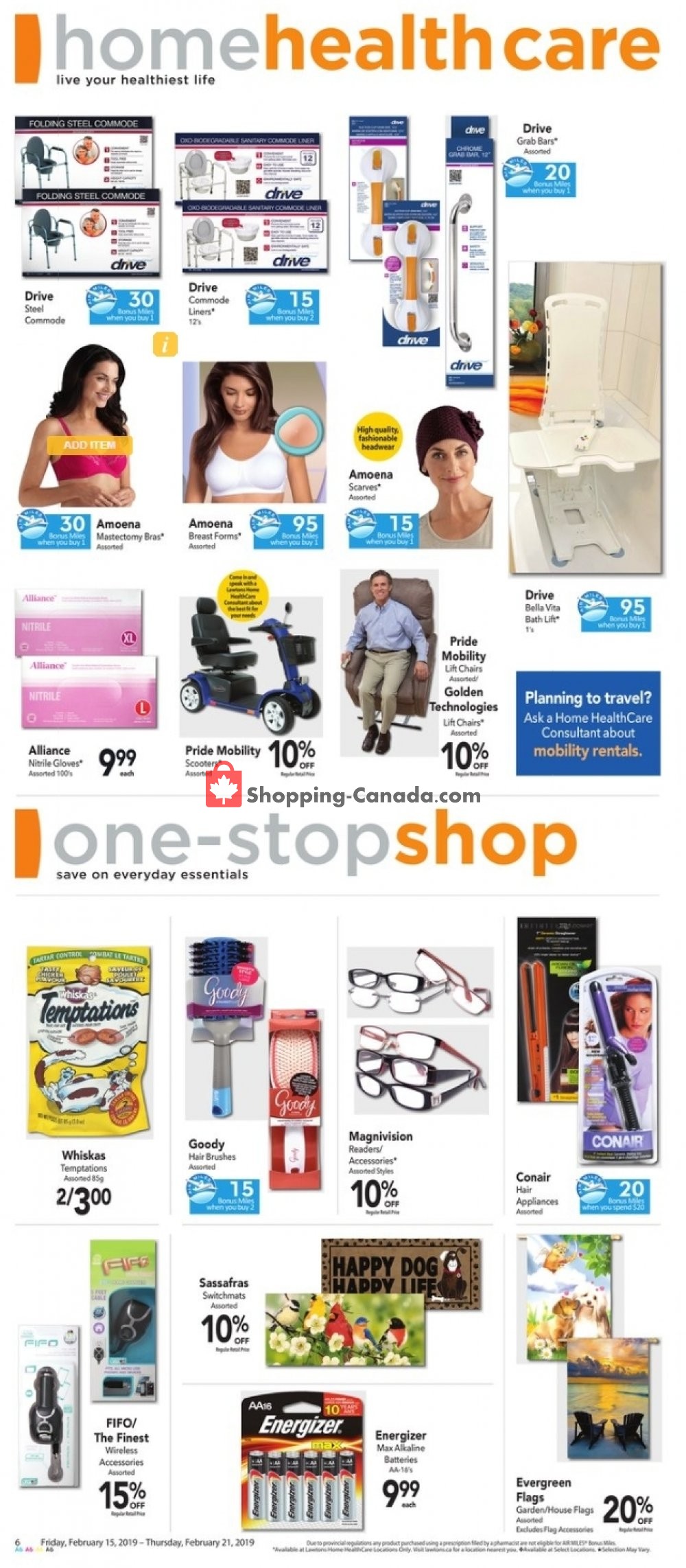 Lawtons Drugs flyer from Friday February 15, 2019 to Thursday February 21, 2019 - page 6