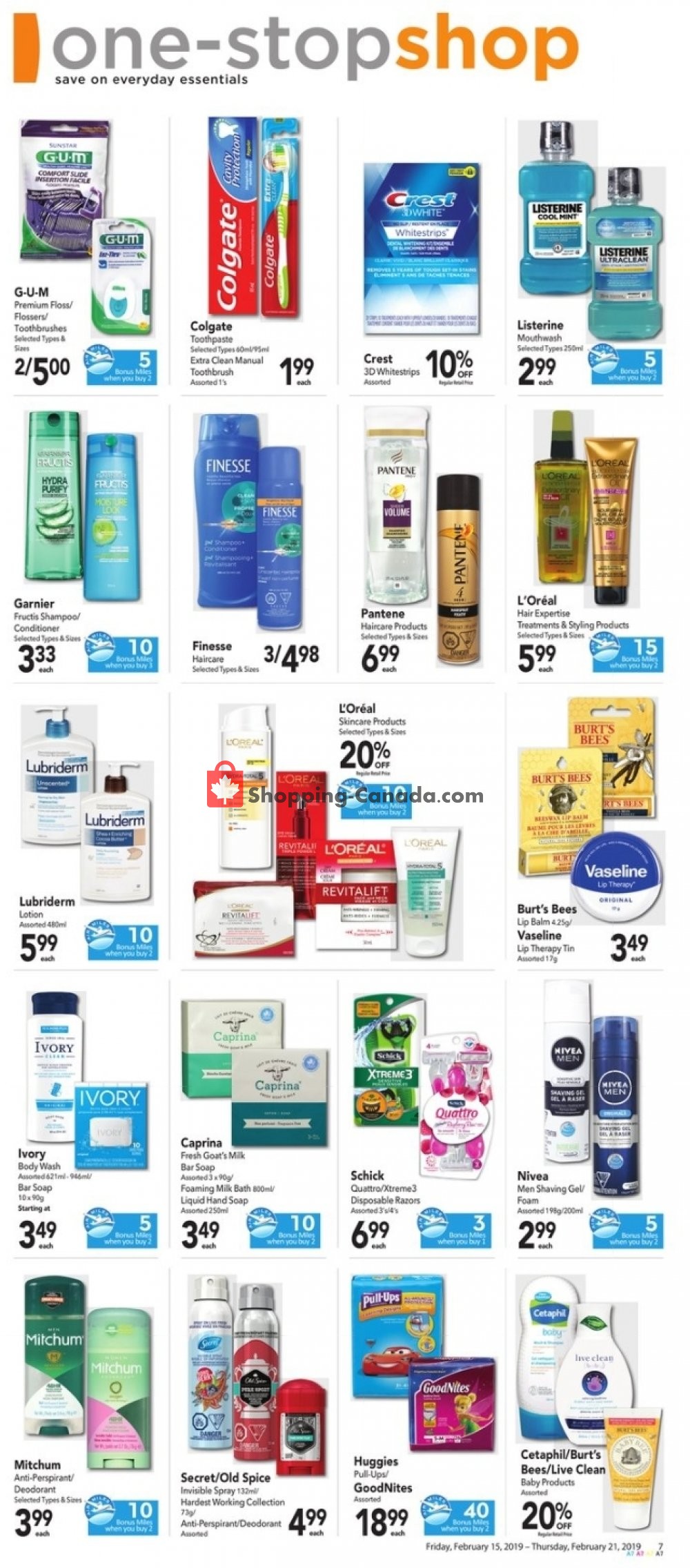 Lawtons Drugs flyer from Friday February 15, 2019 to Thursday February 21, 2019 - page 7