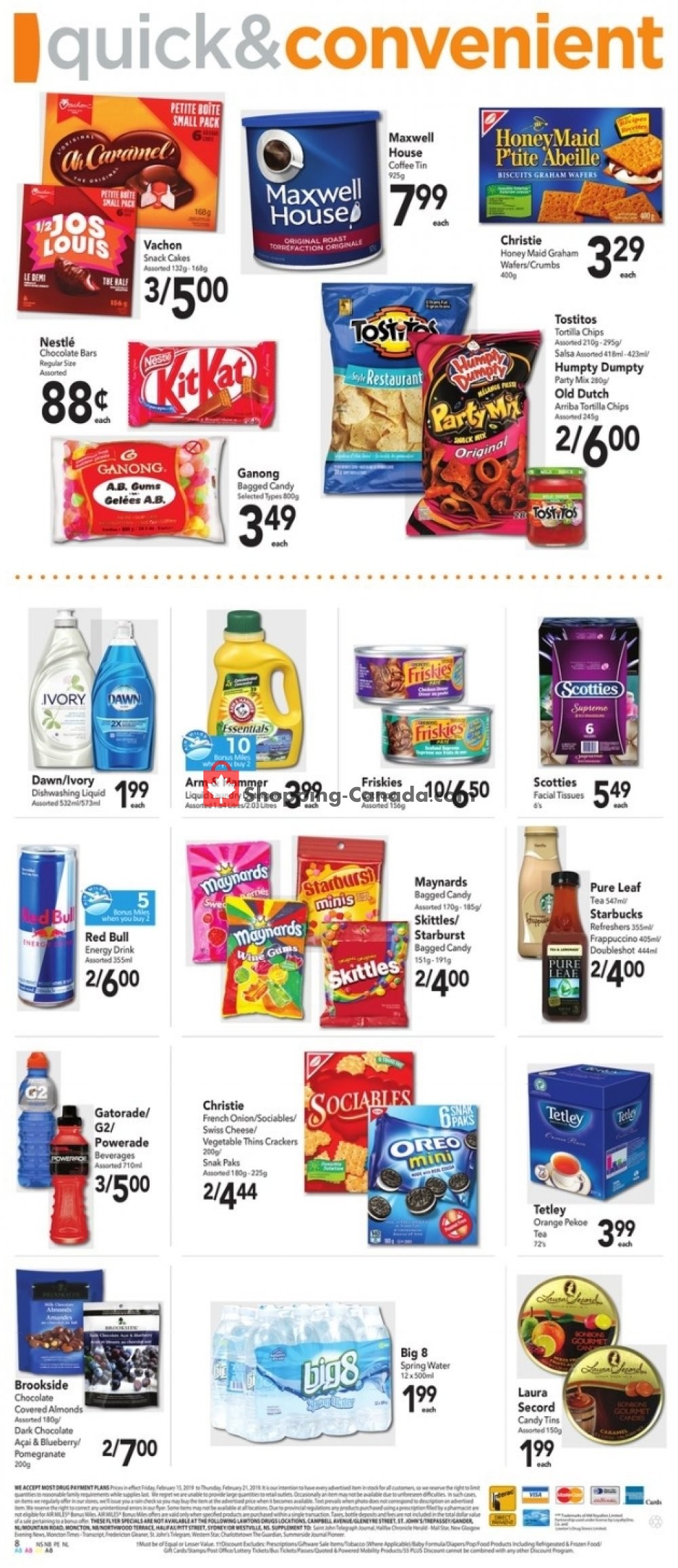 Lawtons Drugs flyer from Friday February 15, 2019 to Thursday February 21, 2019 - page 8