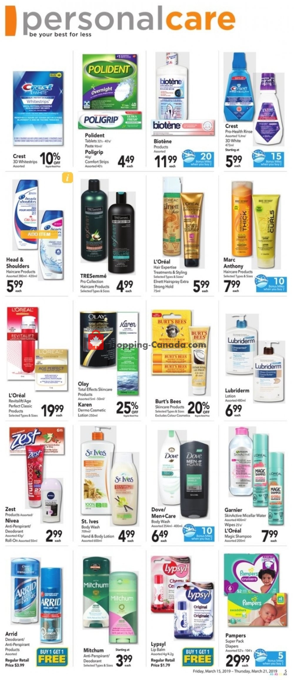Lawtons Drugs flyer from Friday March 15, 2019 to Thursday March 21, 2019 - page 5