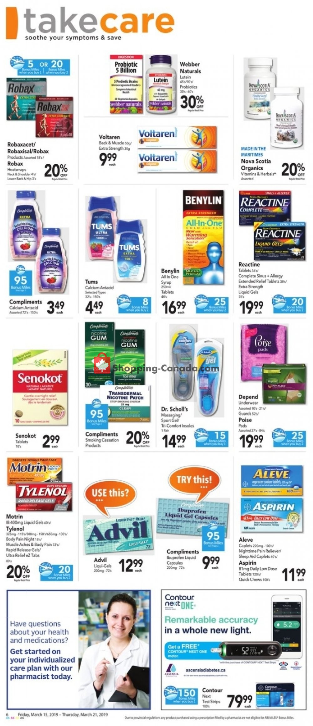 Lawtons Drugs flyer from Friday March 15, 2019 to Thursday March 21, 2019 - page 6