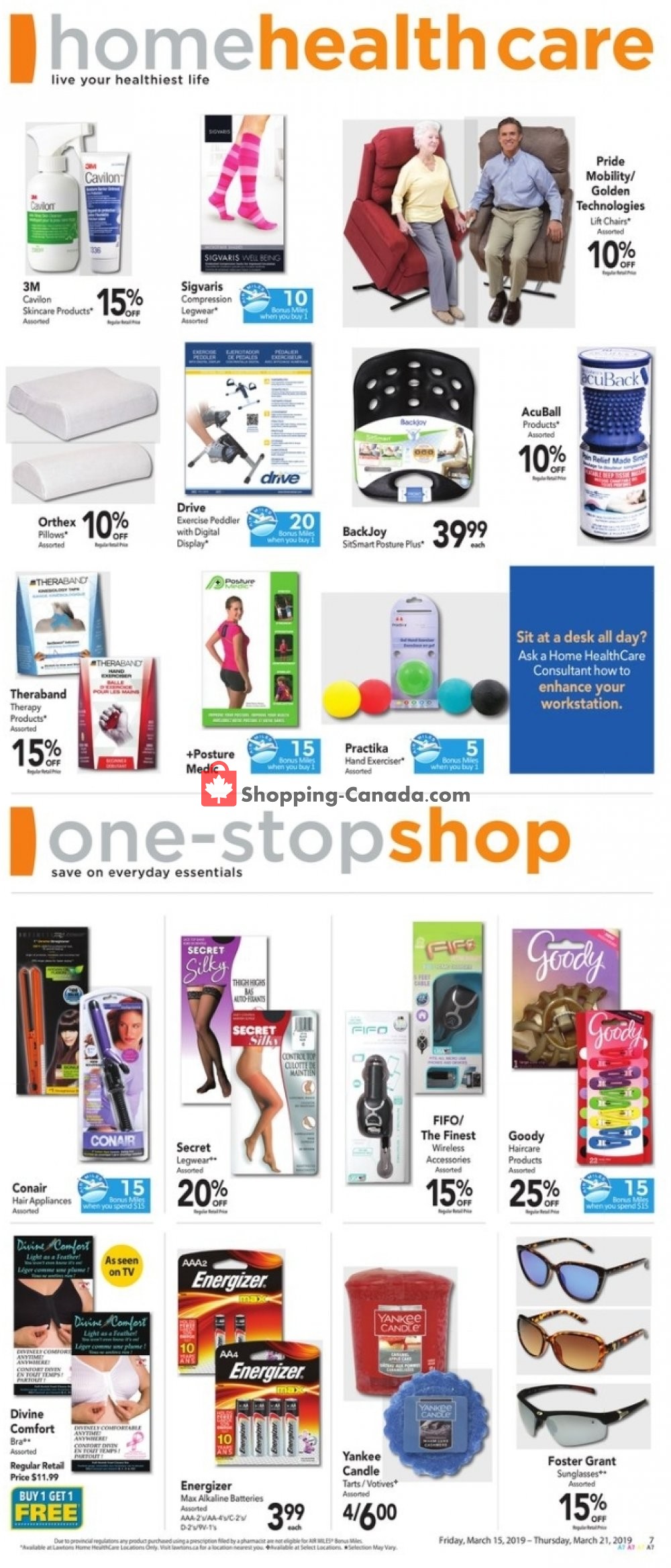Lawtons Drugs flyer from Friday March 15, 2019 to Thursday March 21, 2019 - page 7