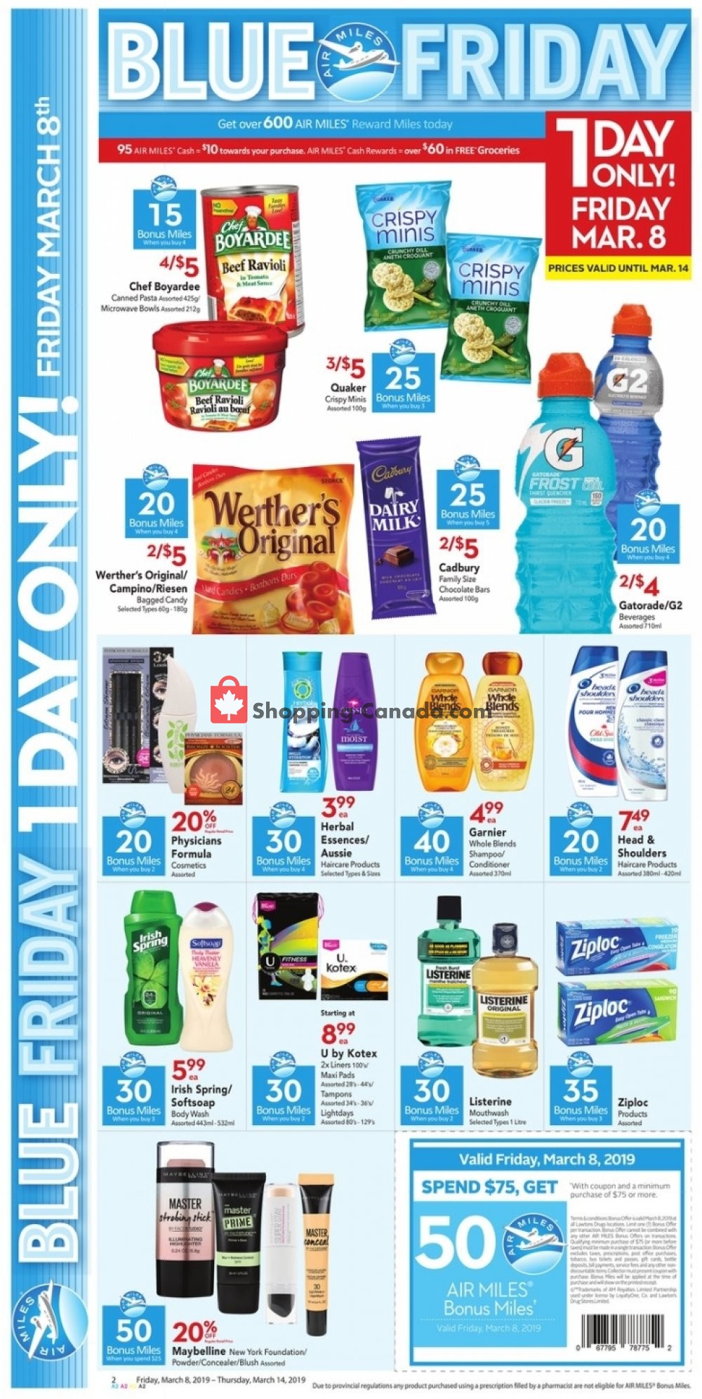 Lawtons Drugs flyer from Friday March 8, 2019 to Thursday March 14, 2019 - page 2