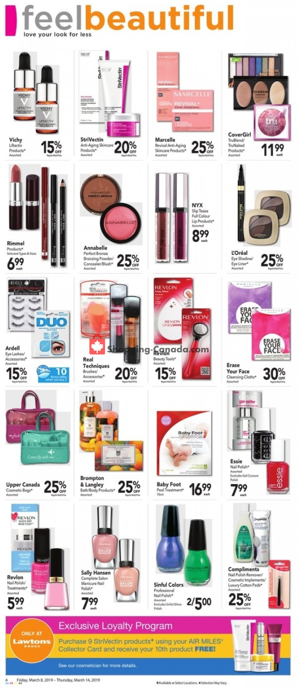 Lawtons Drugs flyer from Friday March 8, 2019 to Thursday March 14, 2019 - page 4