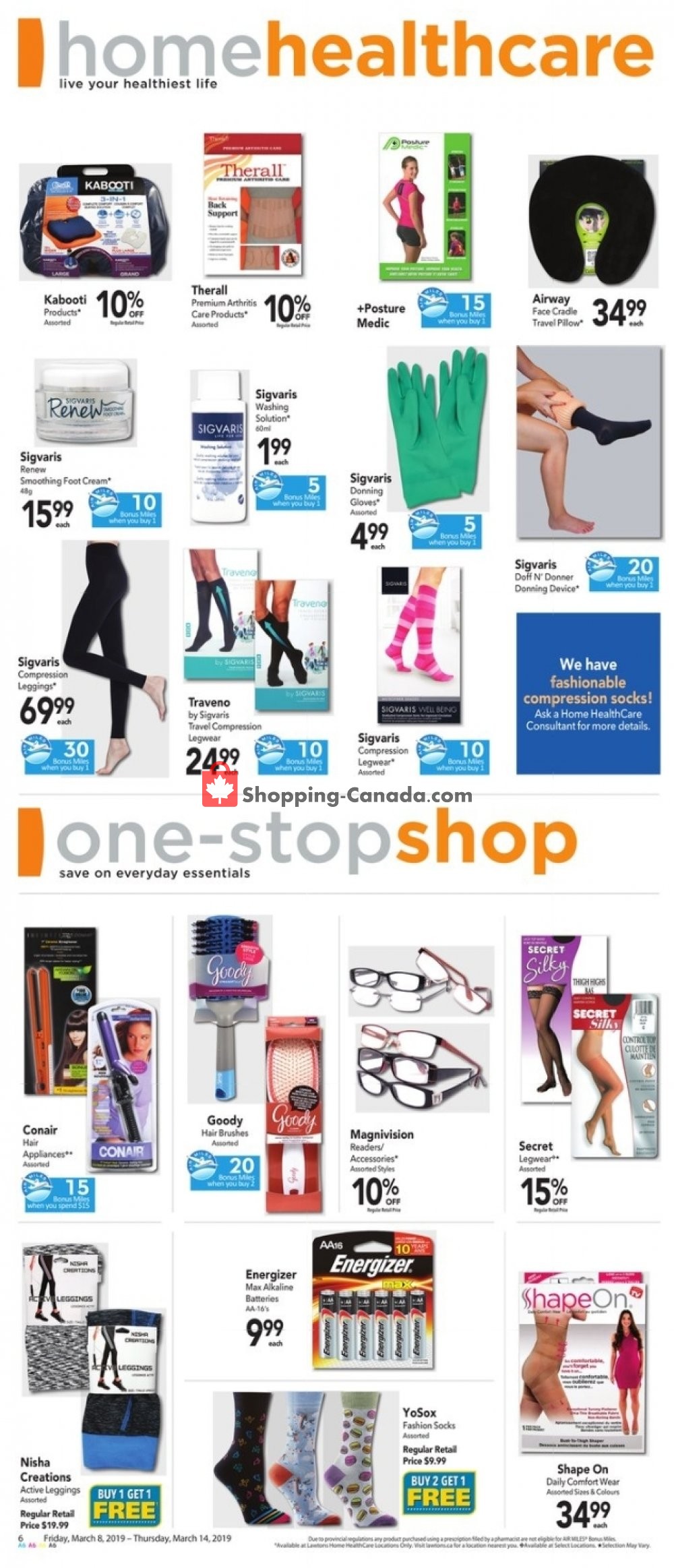 Lawtons Drugs flyer from Friday March 8, 2019 to Thursday March 14, 2019 - page 6