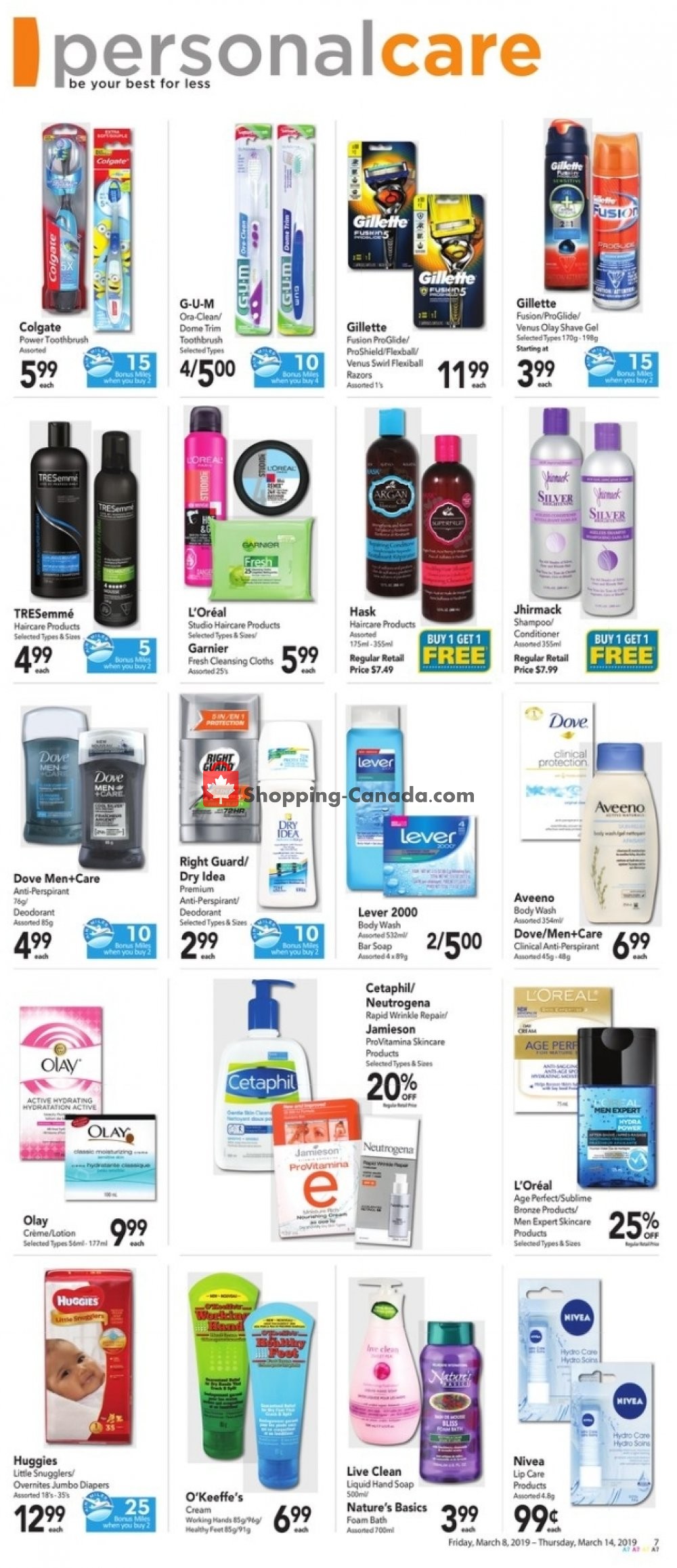 Lawtons Drugs flyer from Friday March 8, 2019 to Thursday March 14, 2019 - page 7