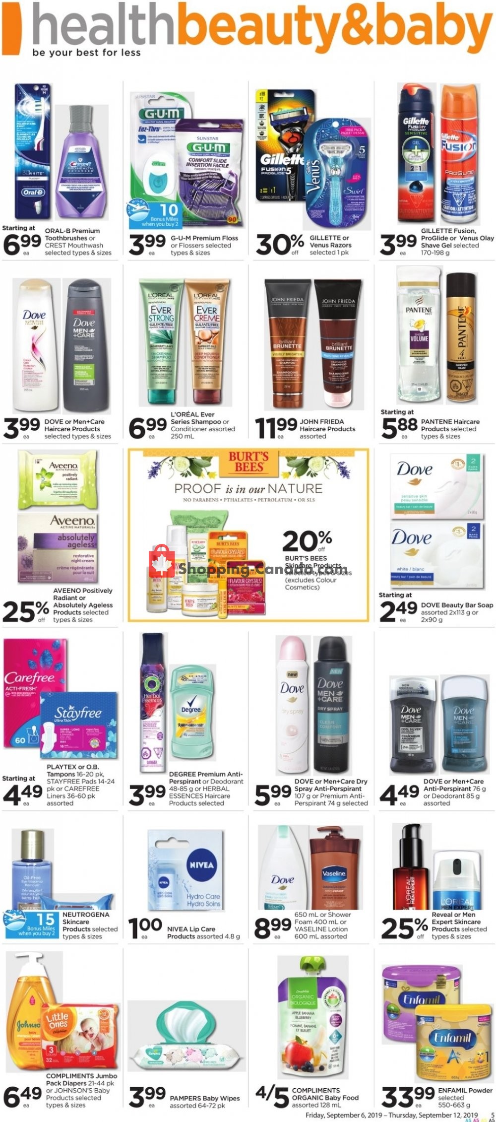 Lawtons Drugs flyer from Friday September 6, 2019 to Thursday September 12, 2019 - page 5