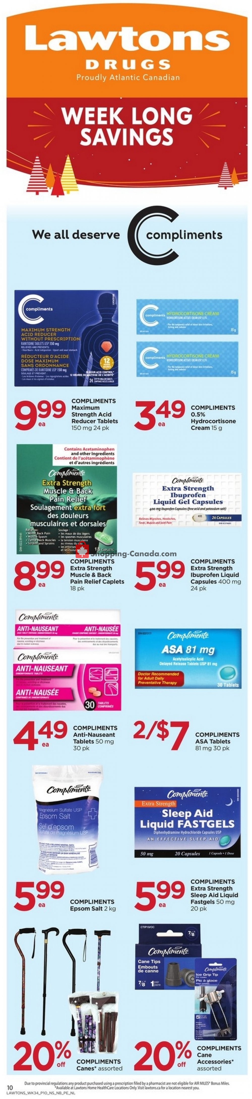 Lawtons Drugs flyer from Friday December 18, 2020 to Thursday December 24, 2020 - page 10