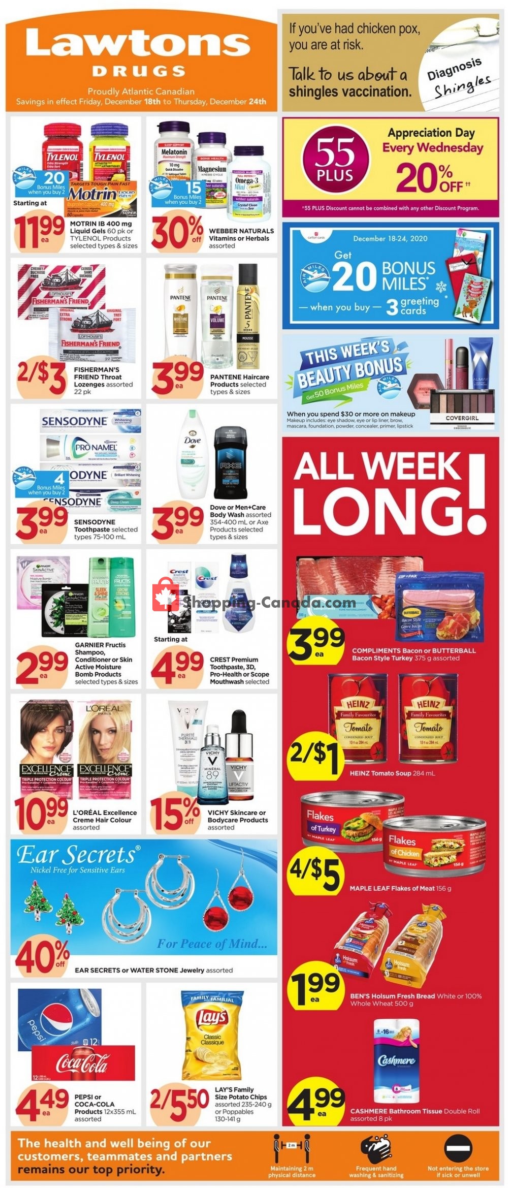 Lawtons Drugs flyer from Friday December 18, 2020 to Thursday December 24, 2020 - page 3
