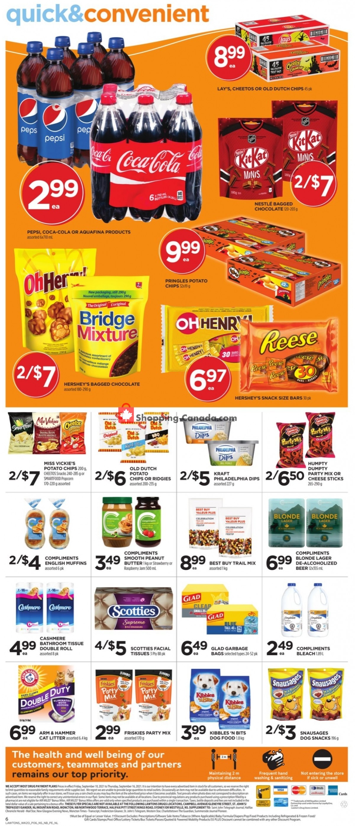 Lawtons Drugs flyer from Friday September 10, 2021 to Thursday September 16, 2021 - page 6