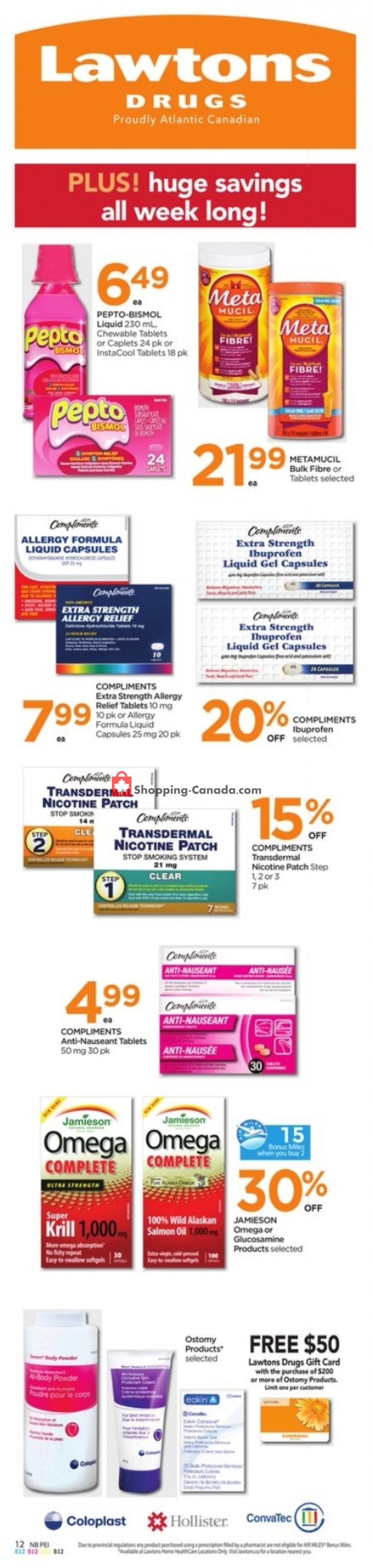 Lawtons Drugs flyer from Friday April 19, 2019 to Thursday April 25, 2019 - page 12