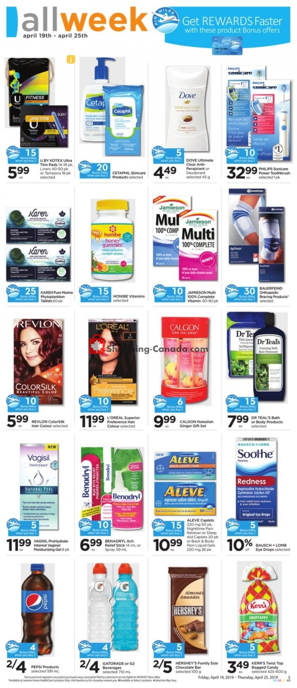 Lawtons Drugs flyer from Friday April 19, 2019 to Thursday April 25, 2019 - page 6