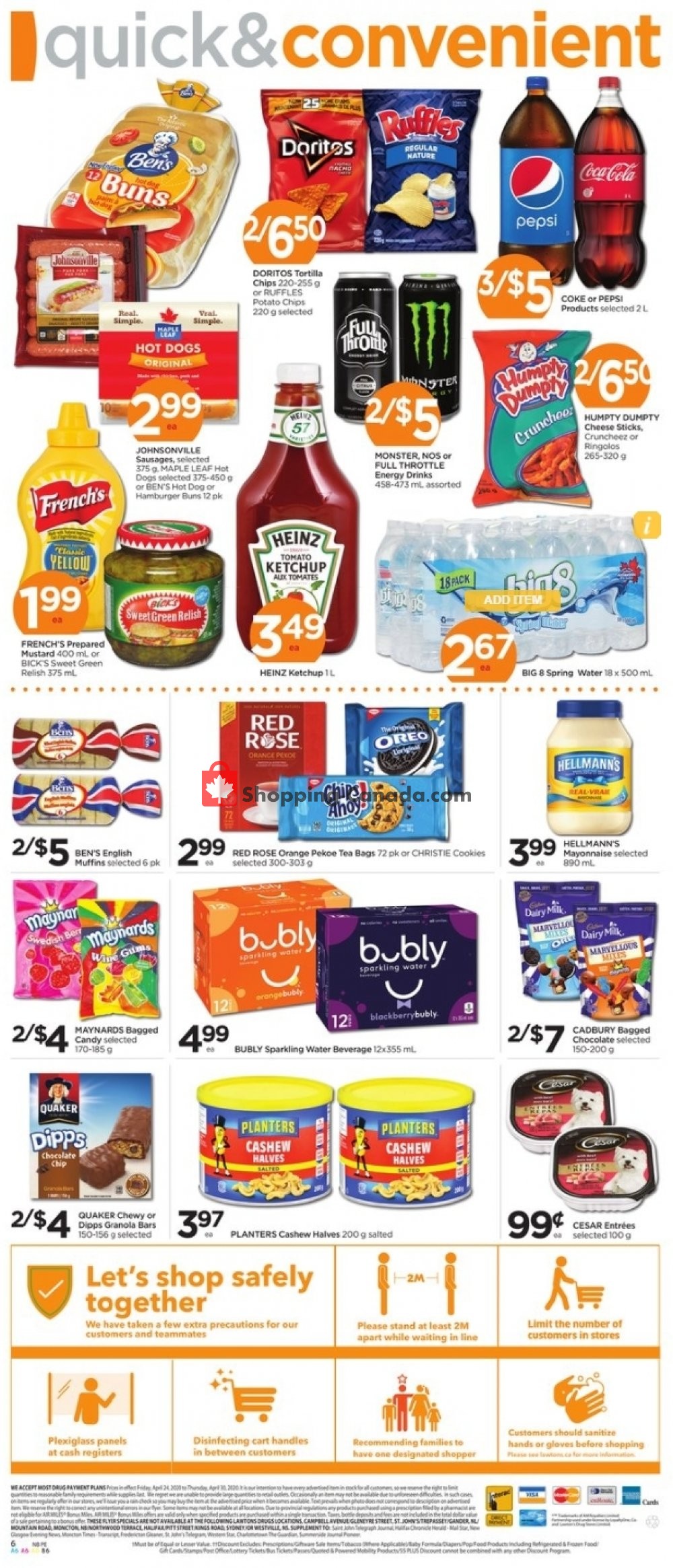 Lawtons Drugs flyer from Friday April 24, 2020 to Thursday April 30, 2020 - page 7