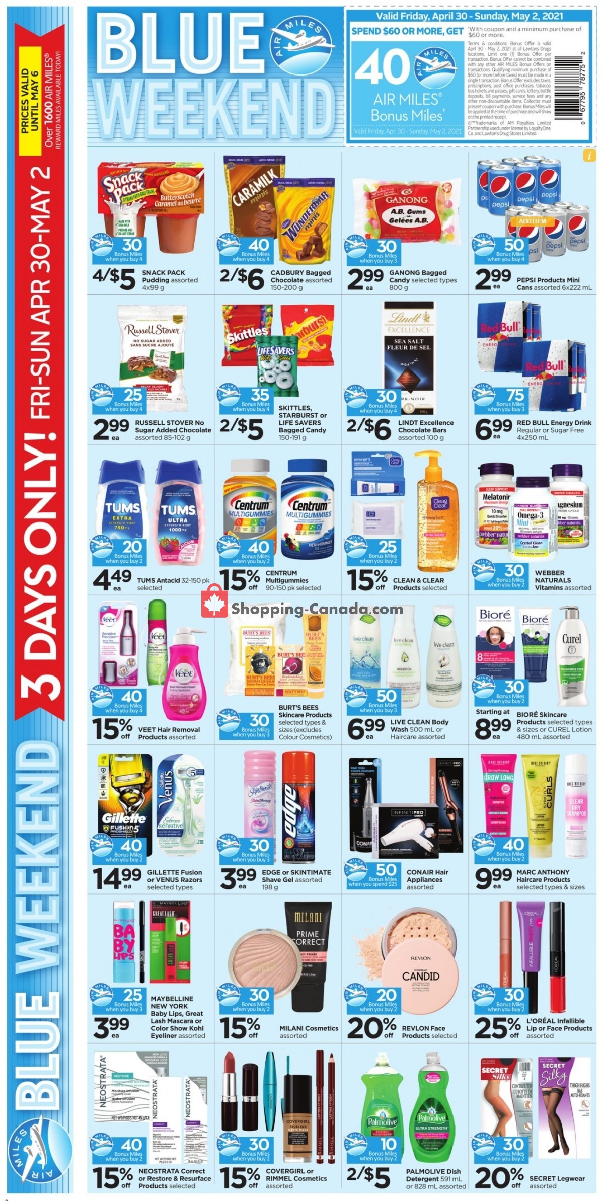 Lawtons Drugs flyer from Friday April 30, 2021 to Thursday May 6, 2021 - page 2