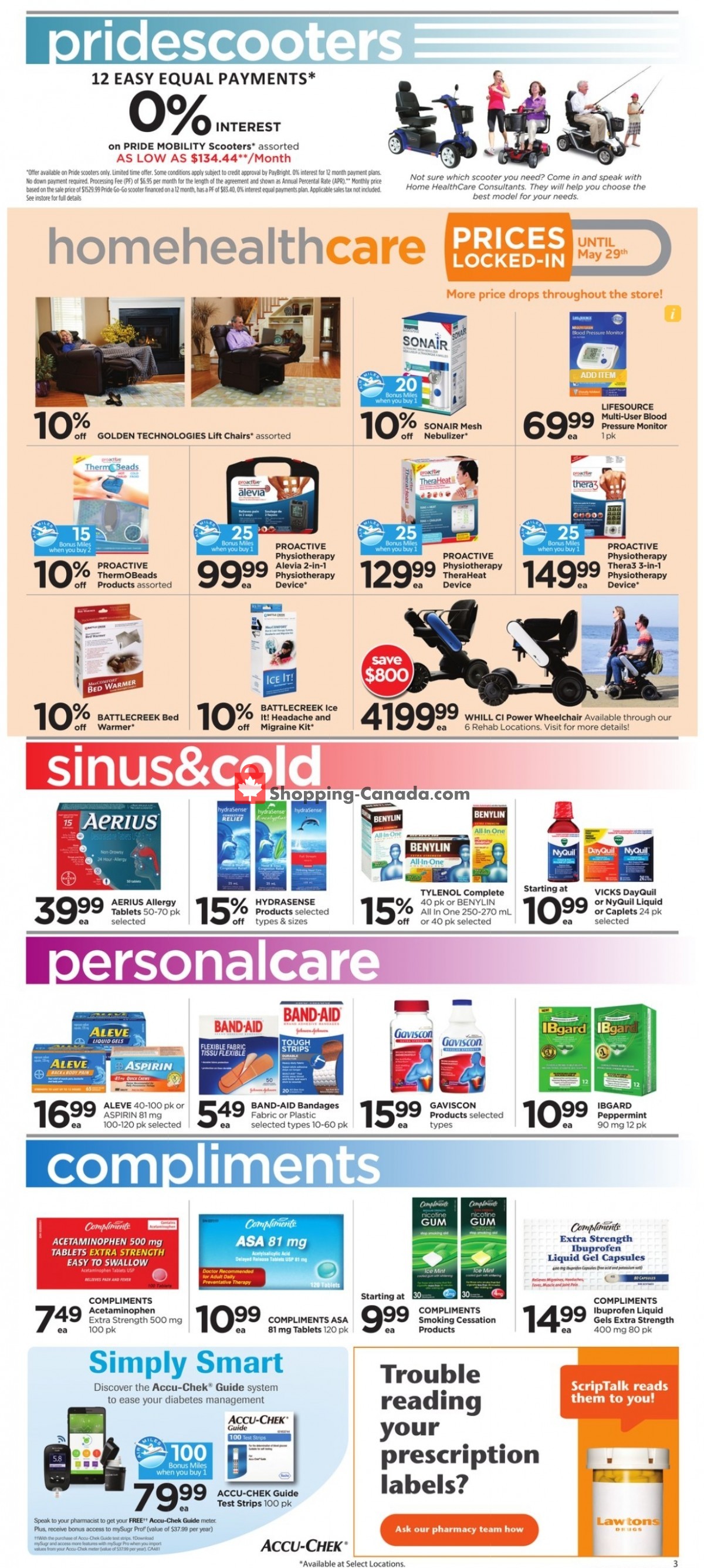 Lawtons Drugs flyer from Friday April 30, 2021 to Thursday May 6, 2021 - page 3