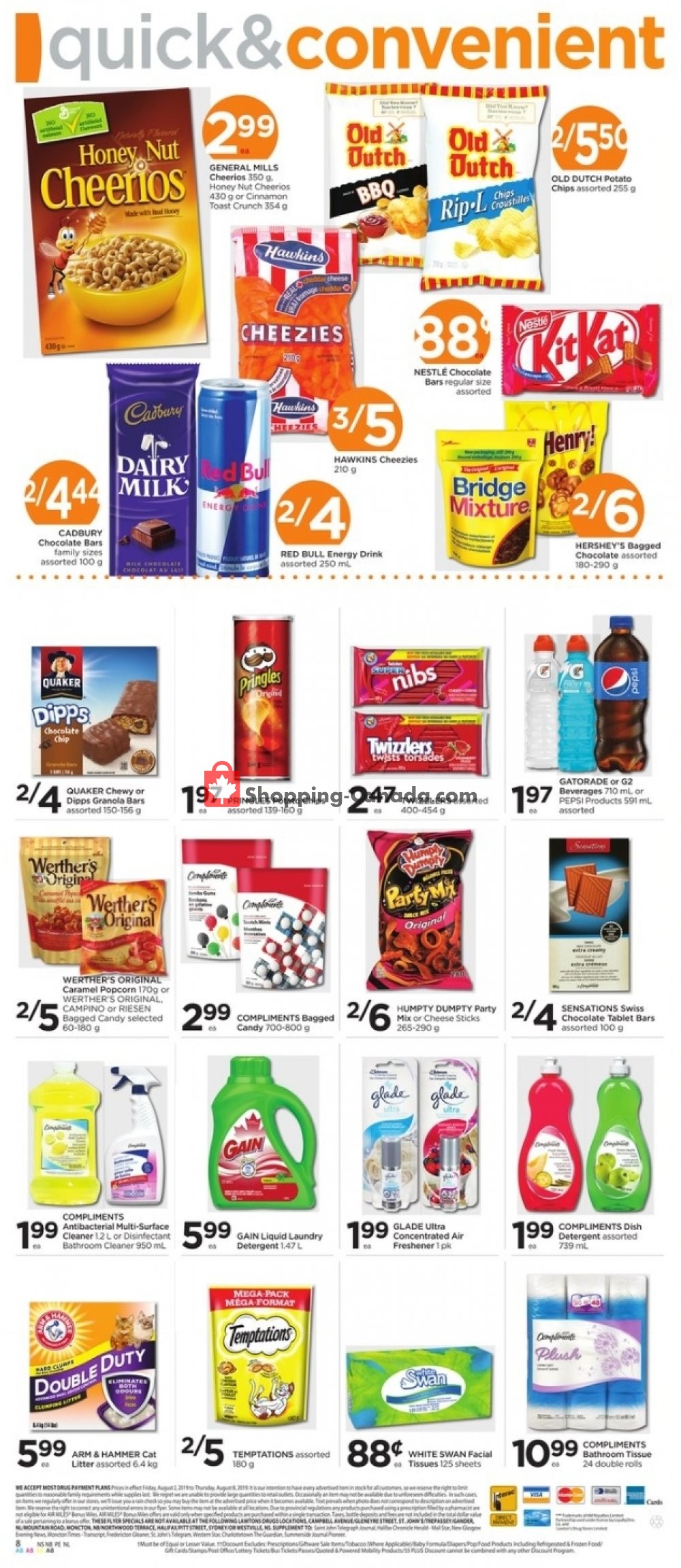 Lawtons Drugs flyer from Friday August 2, 2019 to Thursday August 8, 2019 - page 8