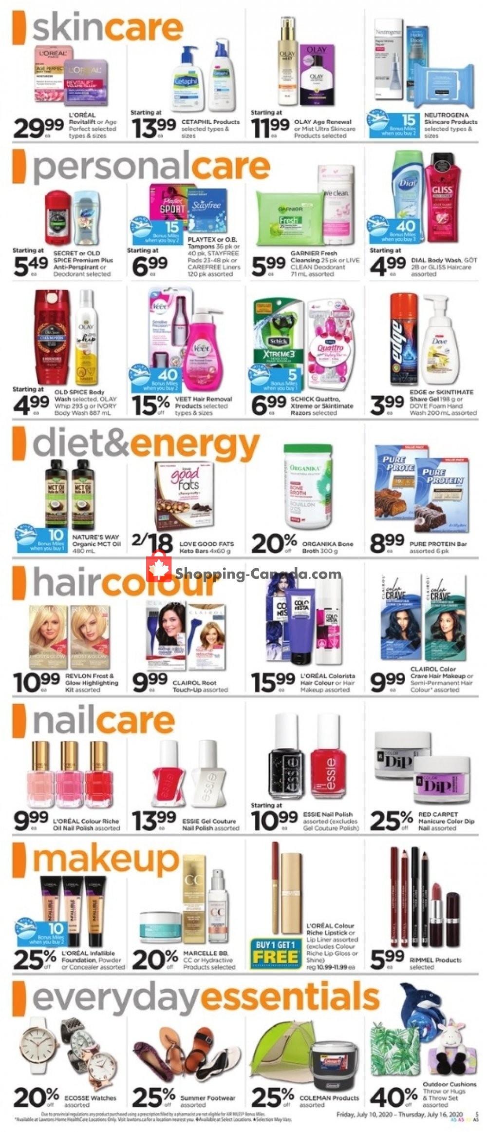 Lawtons Drugs flyer from Friday July 10, 2020 to Thursday July 16, 2020 - page 5
