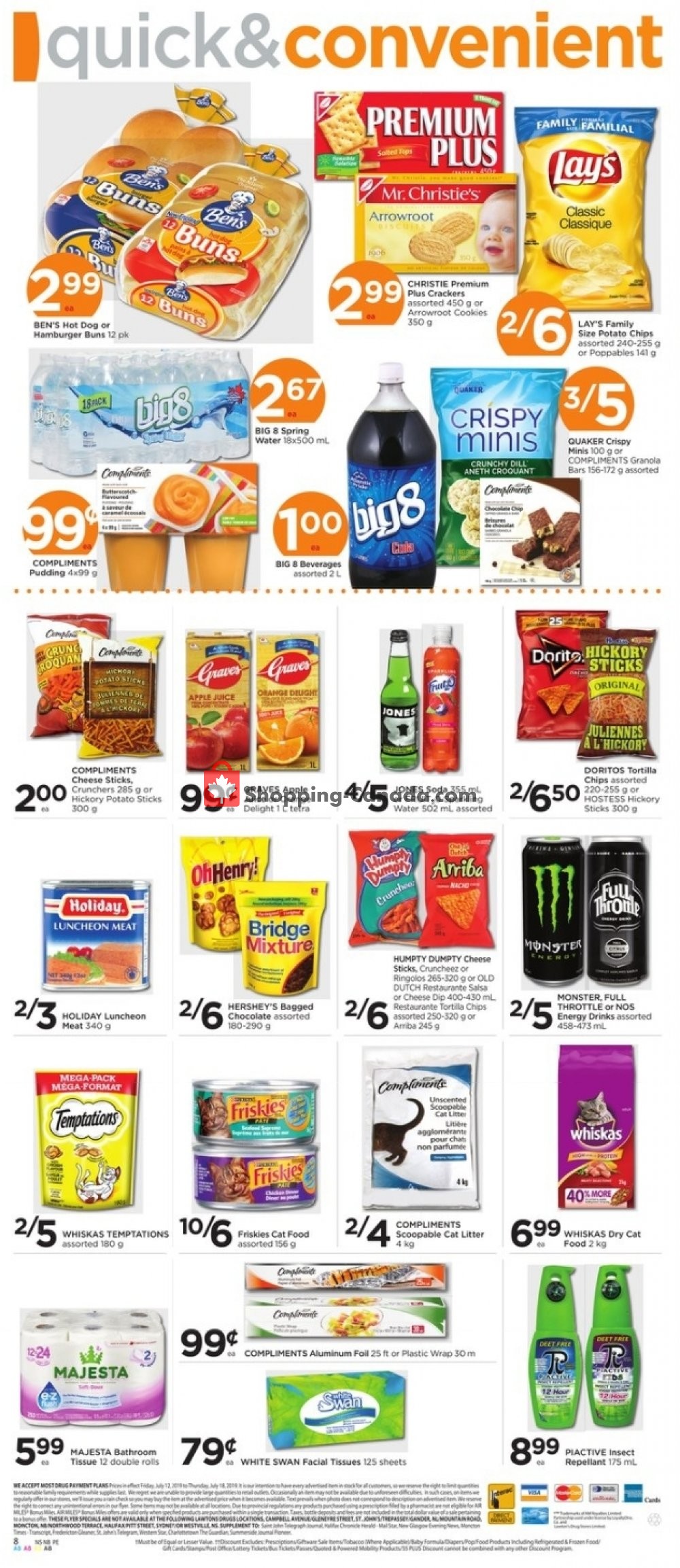 Lawtons Drugs flyer from Friday July 12, 2019 to Thursday July 18, 2019 - page 8