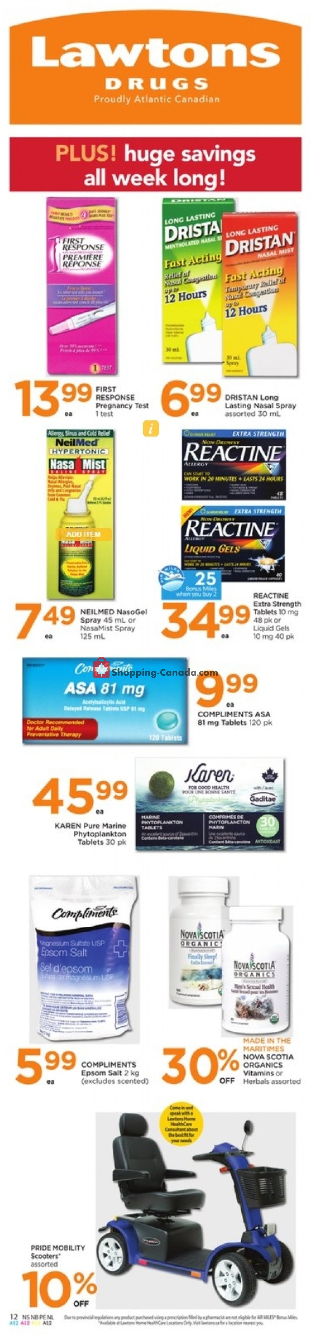 Lawtons Drugs flyer from Friday June 28, 2019 to Thursday July 4, 2019 - page 4