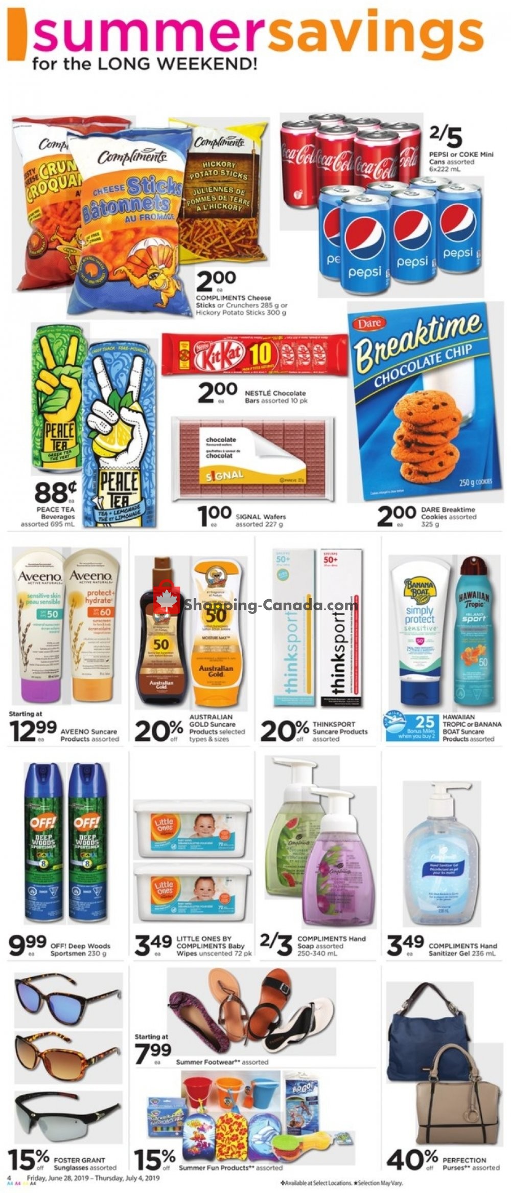 Lawtons Drugs flyer from Friday June 28, 2019 to Thursday July 4, 2019 - page 6
