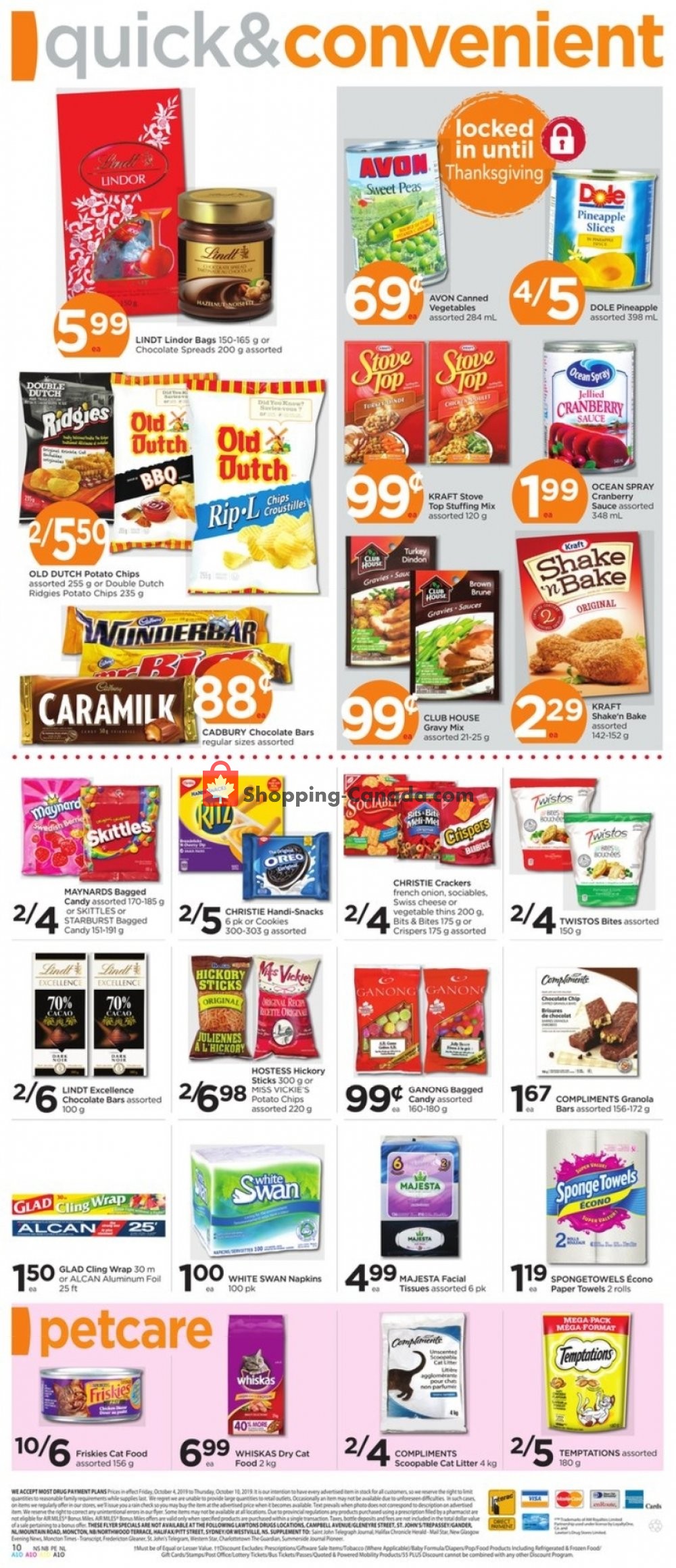 Lawtons Drugs flyer from Friday October 4, 2019 to Thursday October 10, 2019 - page 10