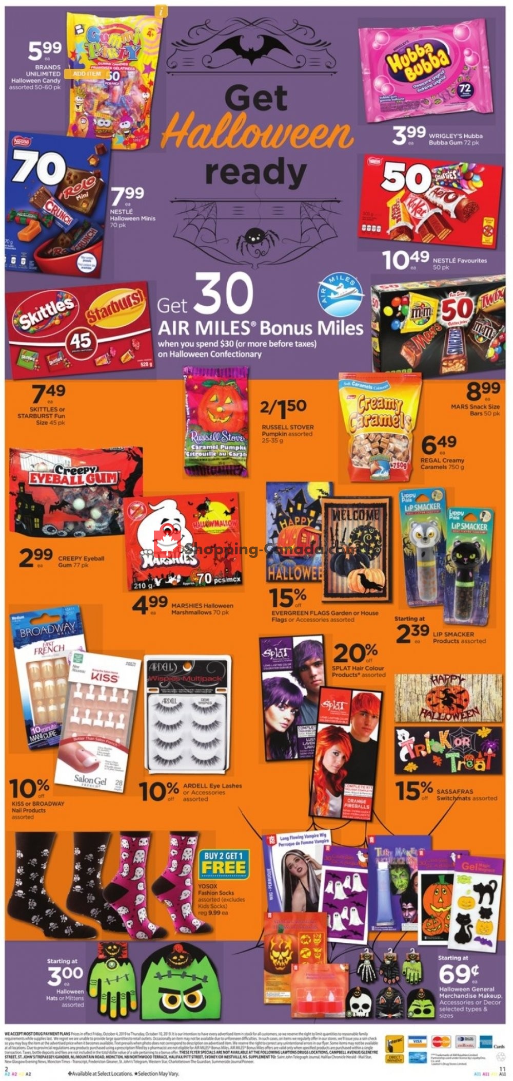 Lawtons Drugs flyer from Friday October 4, 2019 to Thursday October 10, 2019 - page 2