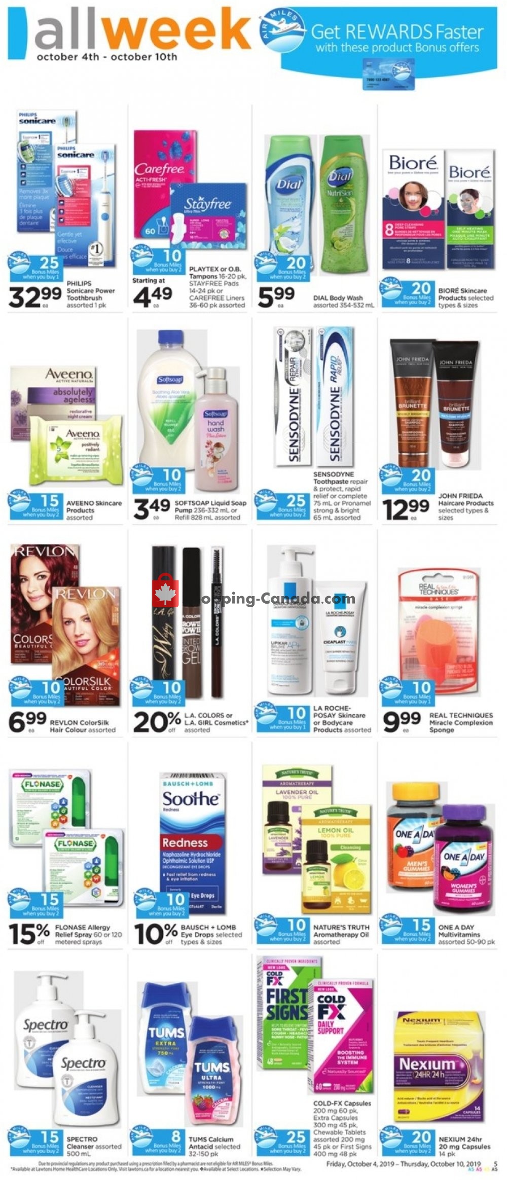 Lawtons Drugs flyer from Friday October 4, 2019 to Thursday October 10, 2019 - page 5