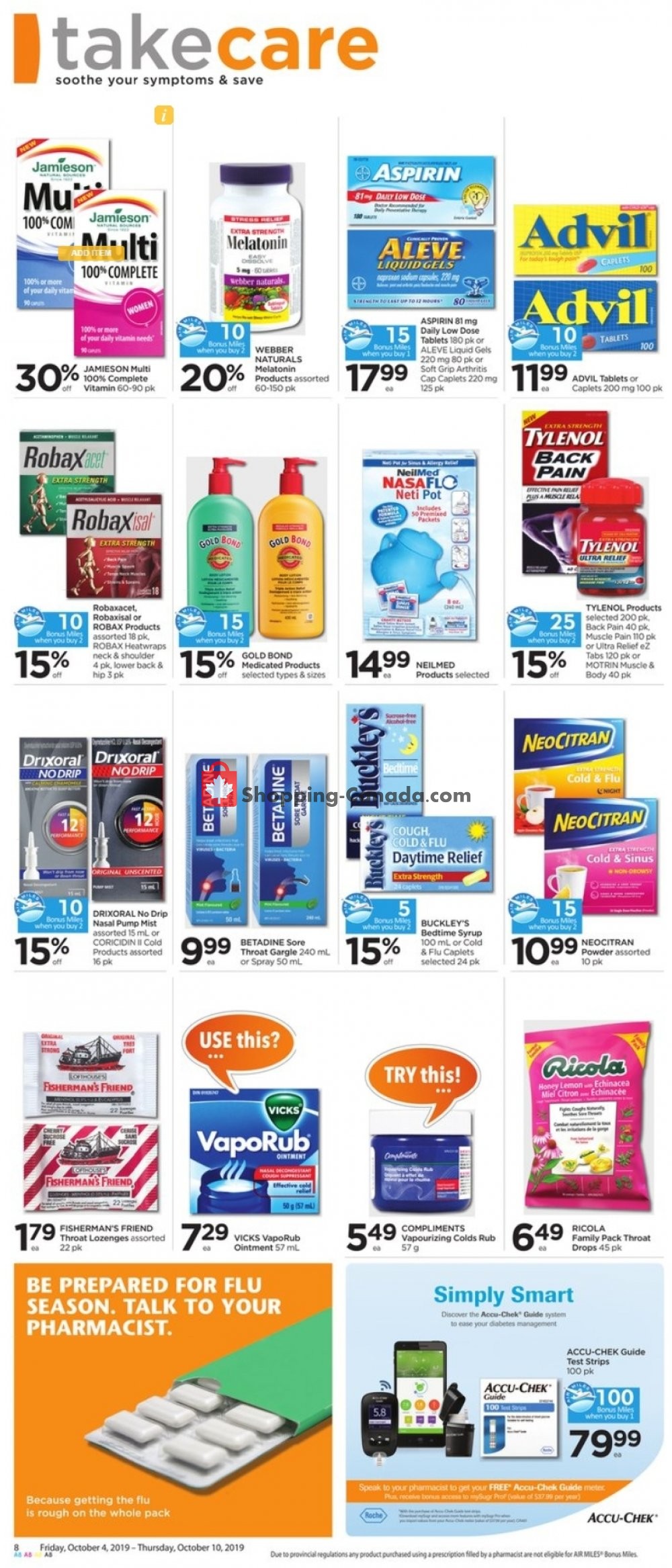 Lawtons Drugs flyer from Friday October 4, 2019 to Thursday October 10, 2019 - page 8