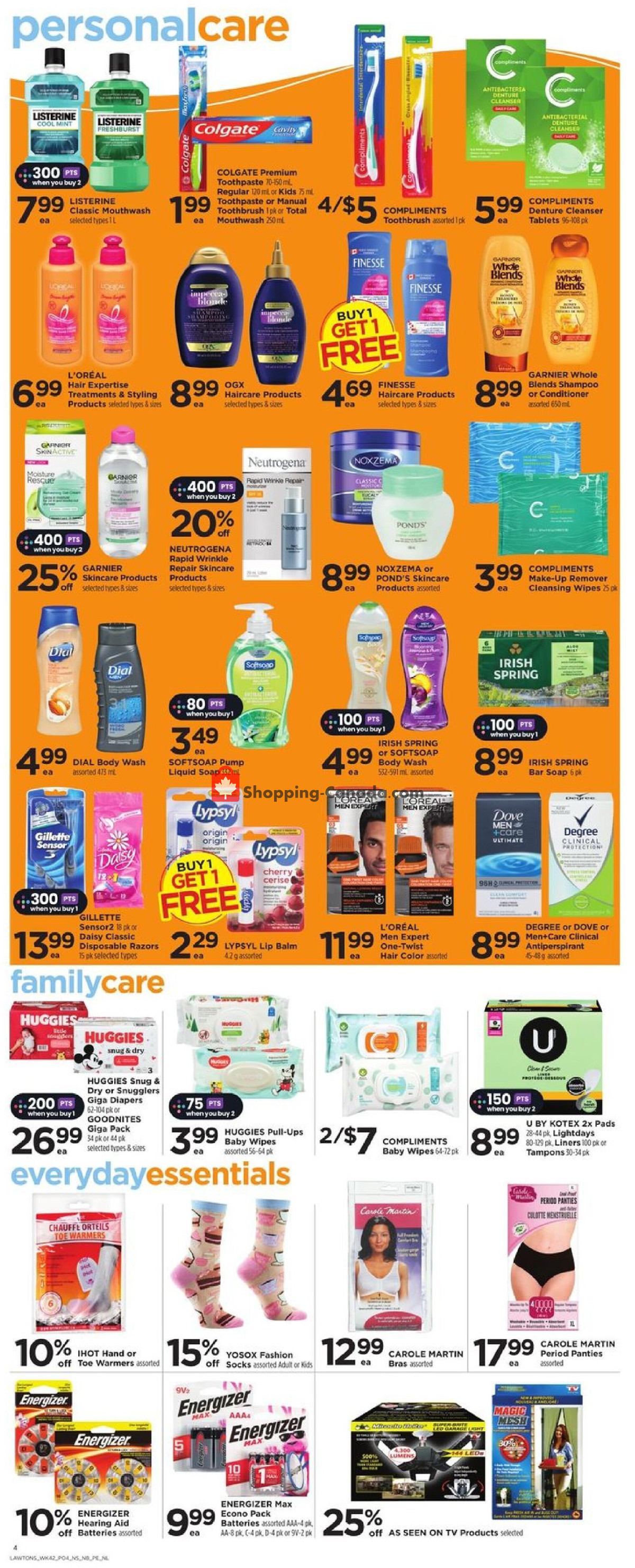 Lawtons Drugs flyer from Friday February 16, 2024 to Thursday February 22, 2024 - page 4