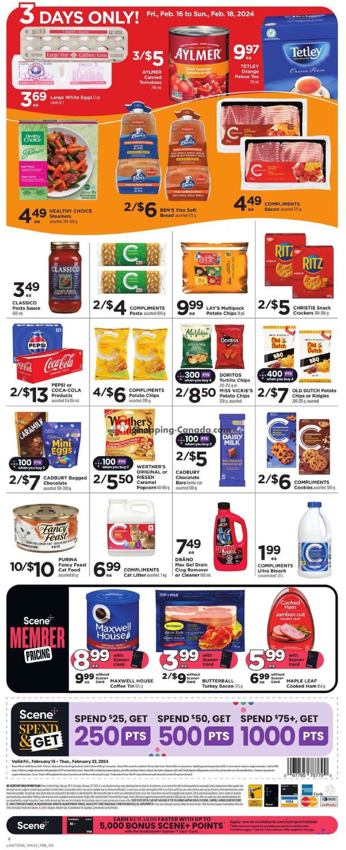 Lawtons Drugs flyer from Friday February 16, 2024 to Thursday February 22, 2024 - page 6