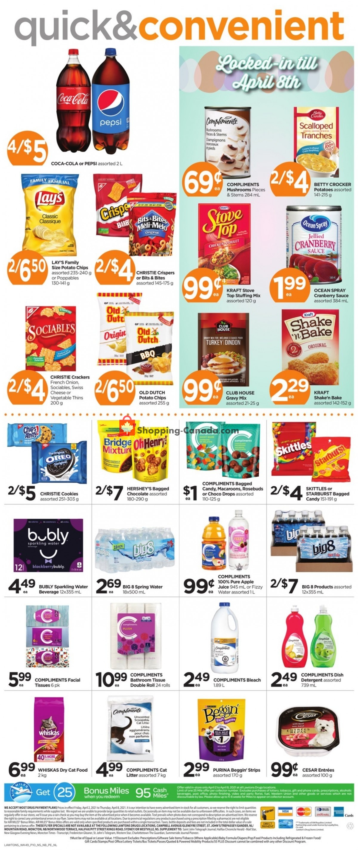 Lawtons Drugs flyer from Friday April 2, 2021 to Thursday April 8, 2021 - page 10