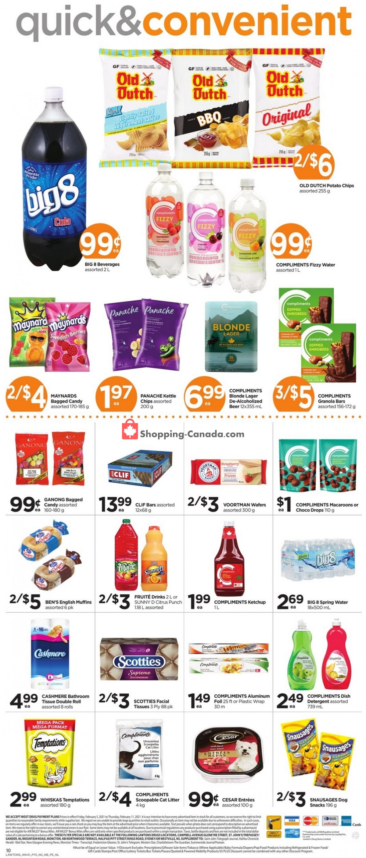 Lawtons Drugs flyer from Friday February 5, 2021 to Thursday February 11, 2021 - page 10
