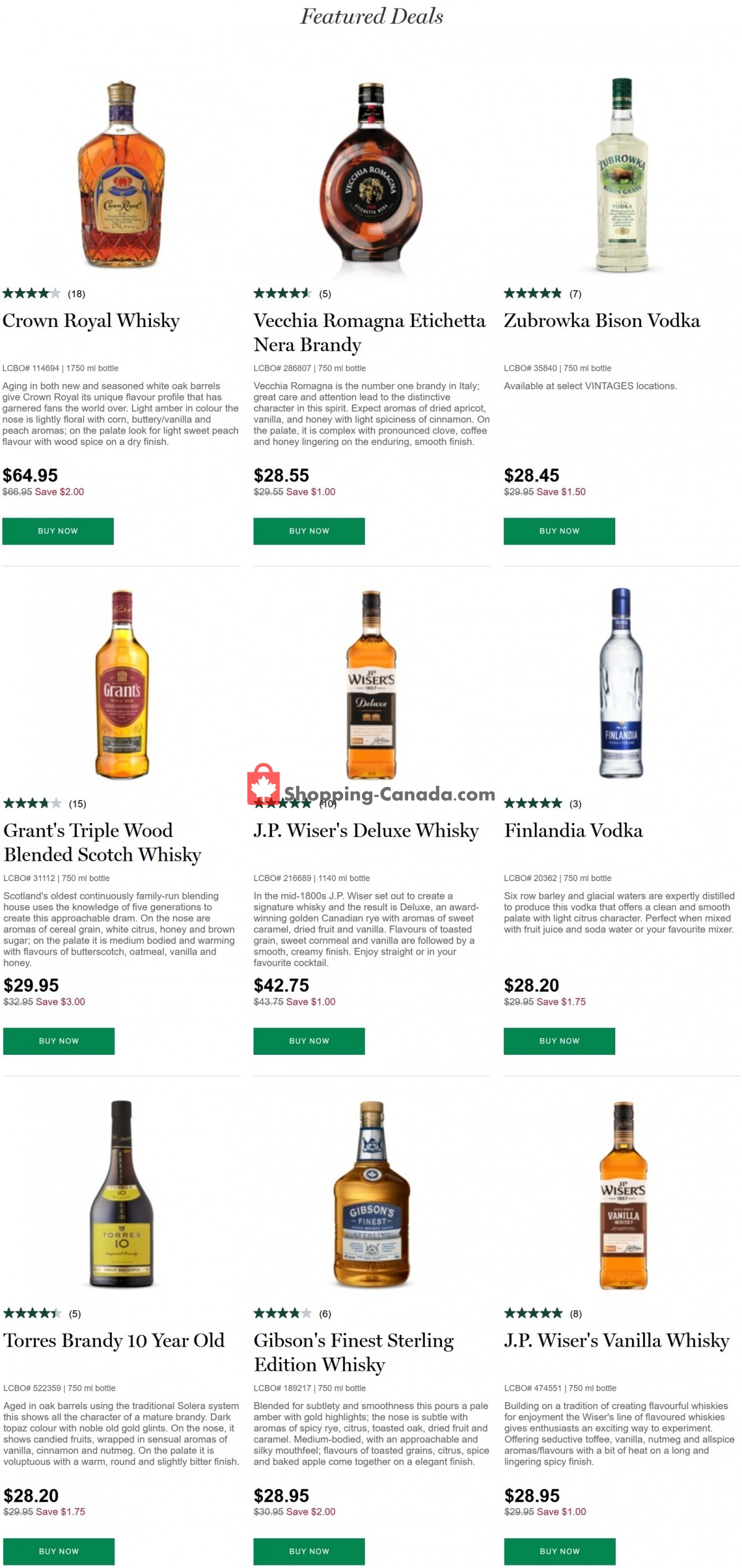 LCBO flyer from Thursday January 6, 2022 to Wednesday January 12, 2022 - page 1