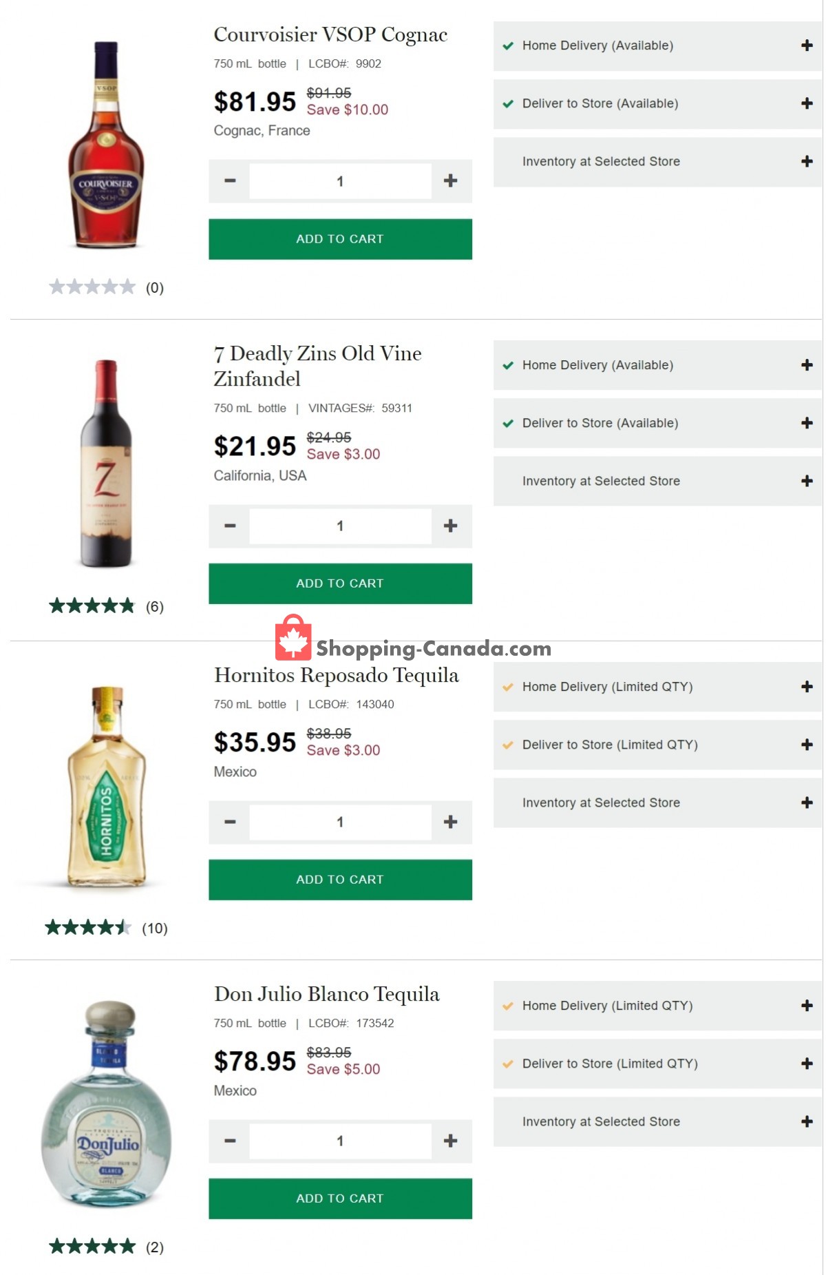 LCBO flyer from Thursday April 29, 2021 to Wednesday May 5, 2021 - page 1